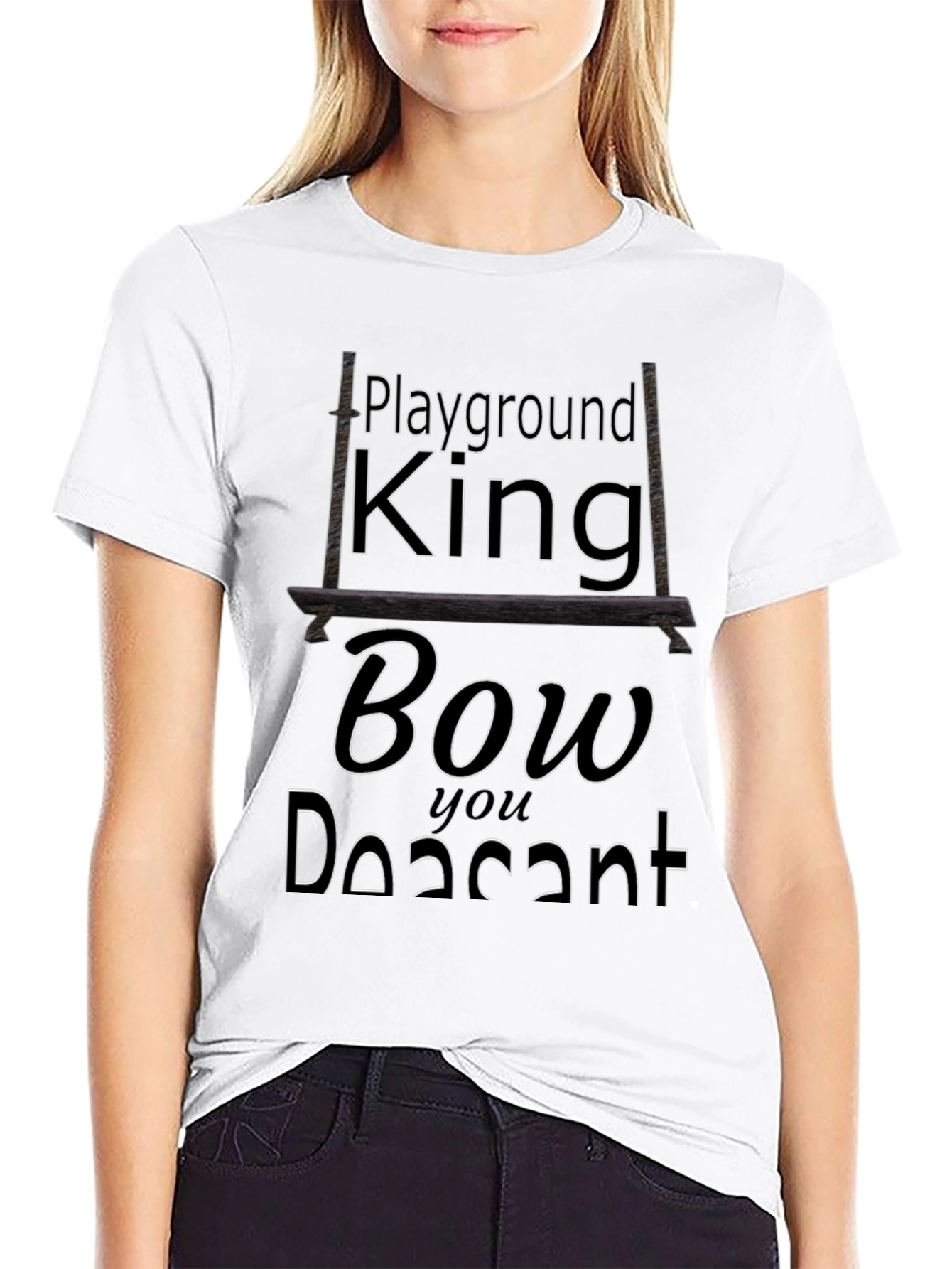 Playground King Bow You Decant Mens T-Shirt