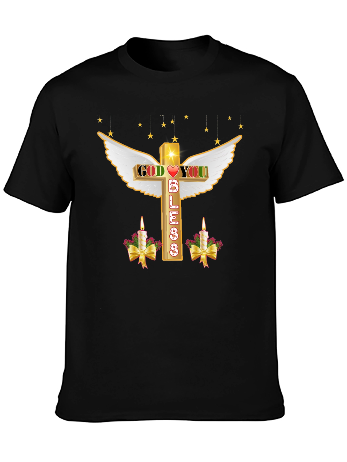 God Bless You Graphic T-Shirt