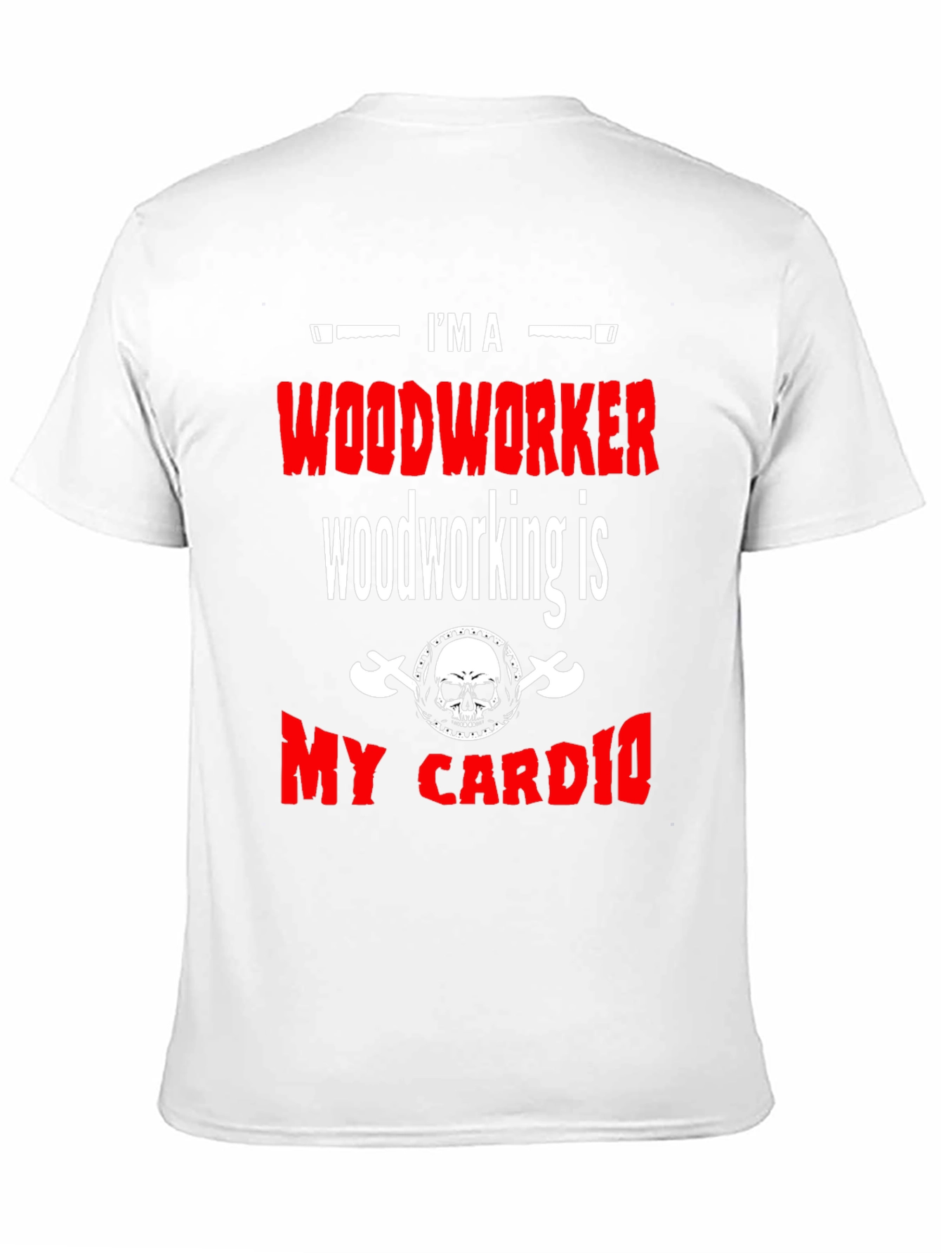 Woodworker My Cardio Black T-Shirt