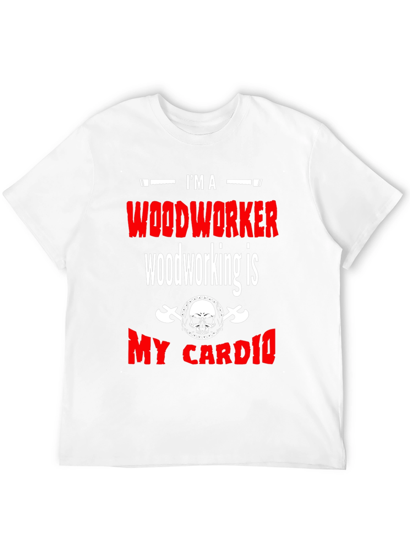 Woodworker My Cardio Black T-Shirt