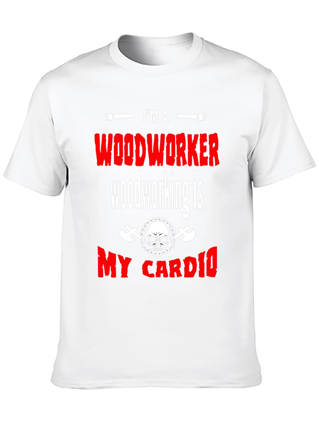 Woodworker My Cardio Black T-Shirt