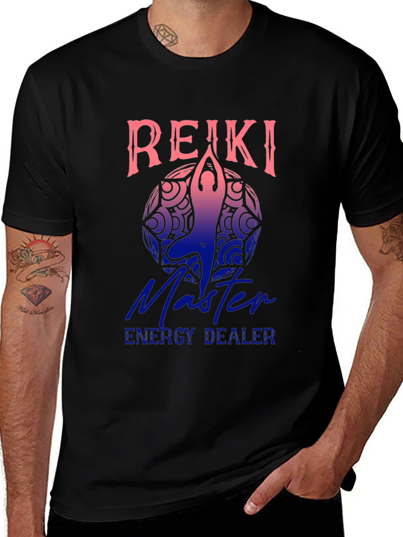 Reiki Master Energy Dealer Graphic Tee