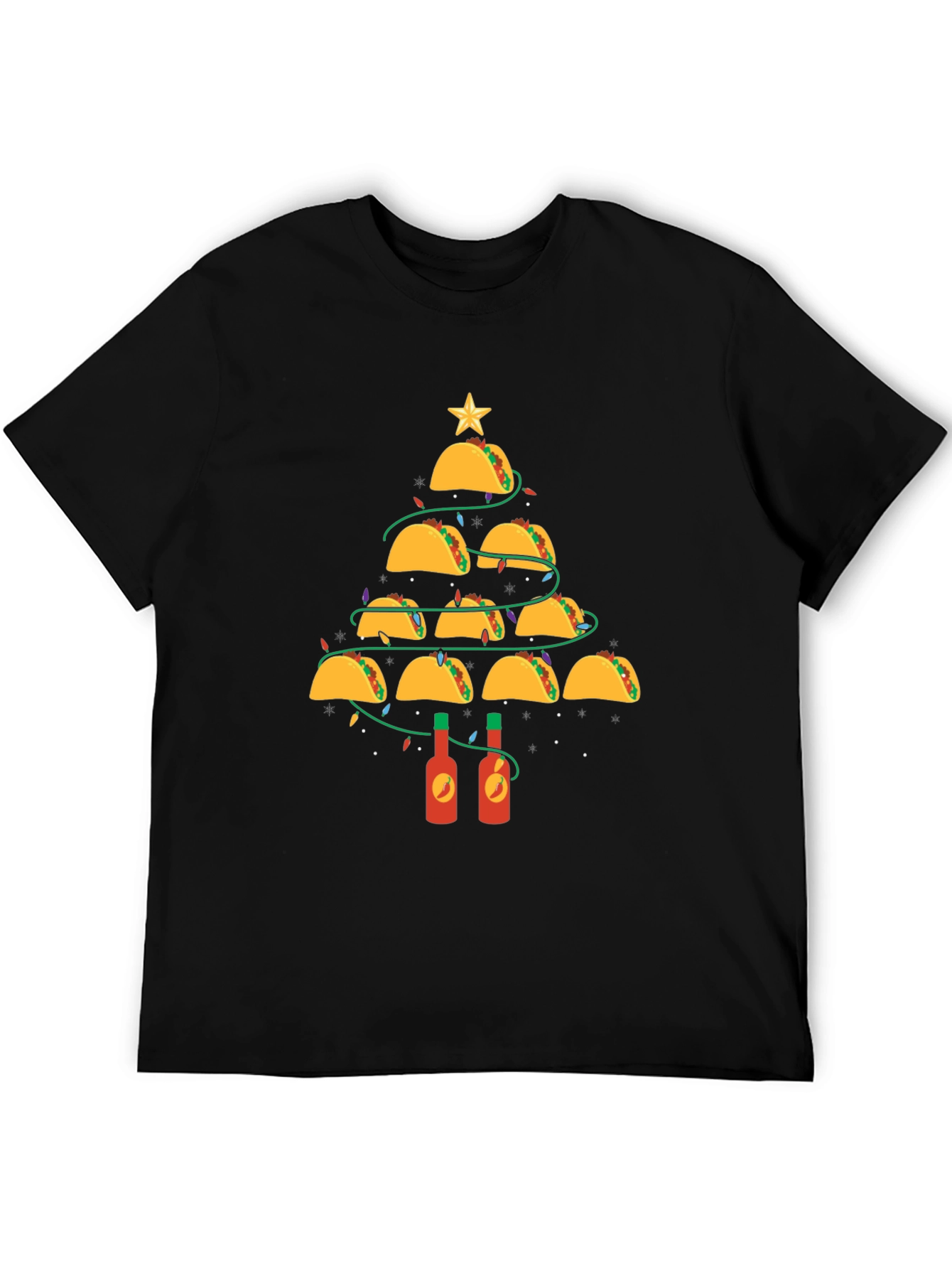 Taco Christmas Tree Graphic Tee