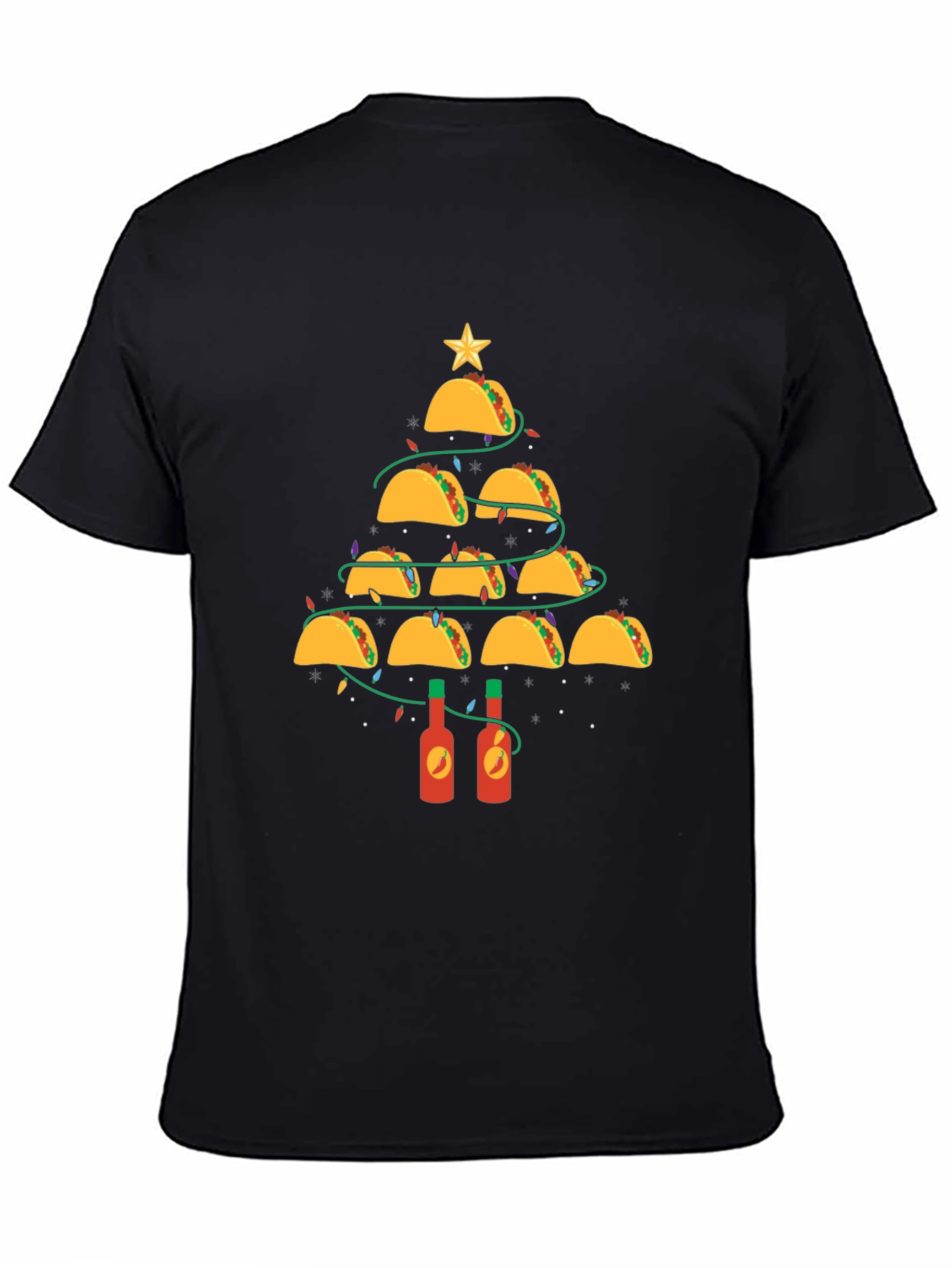 Taco Christmas Tree Graphic Tee