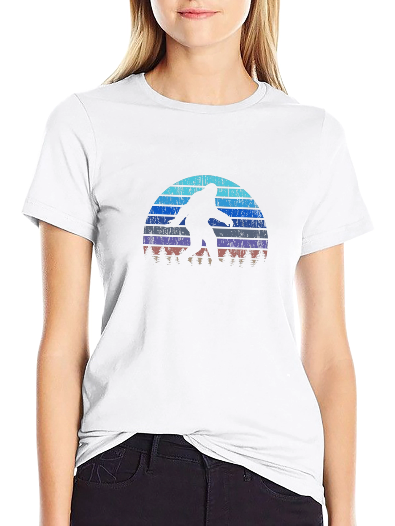 Retro Bigfoot T-Shirt - Sasquatch Sunset Graphic Tee