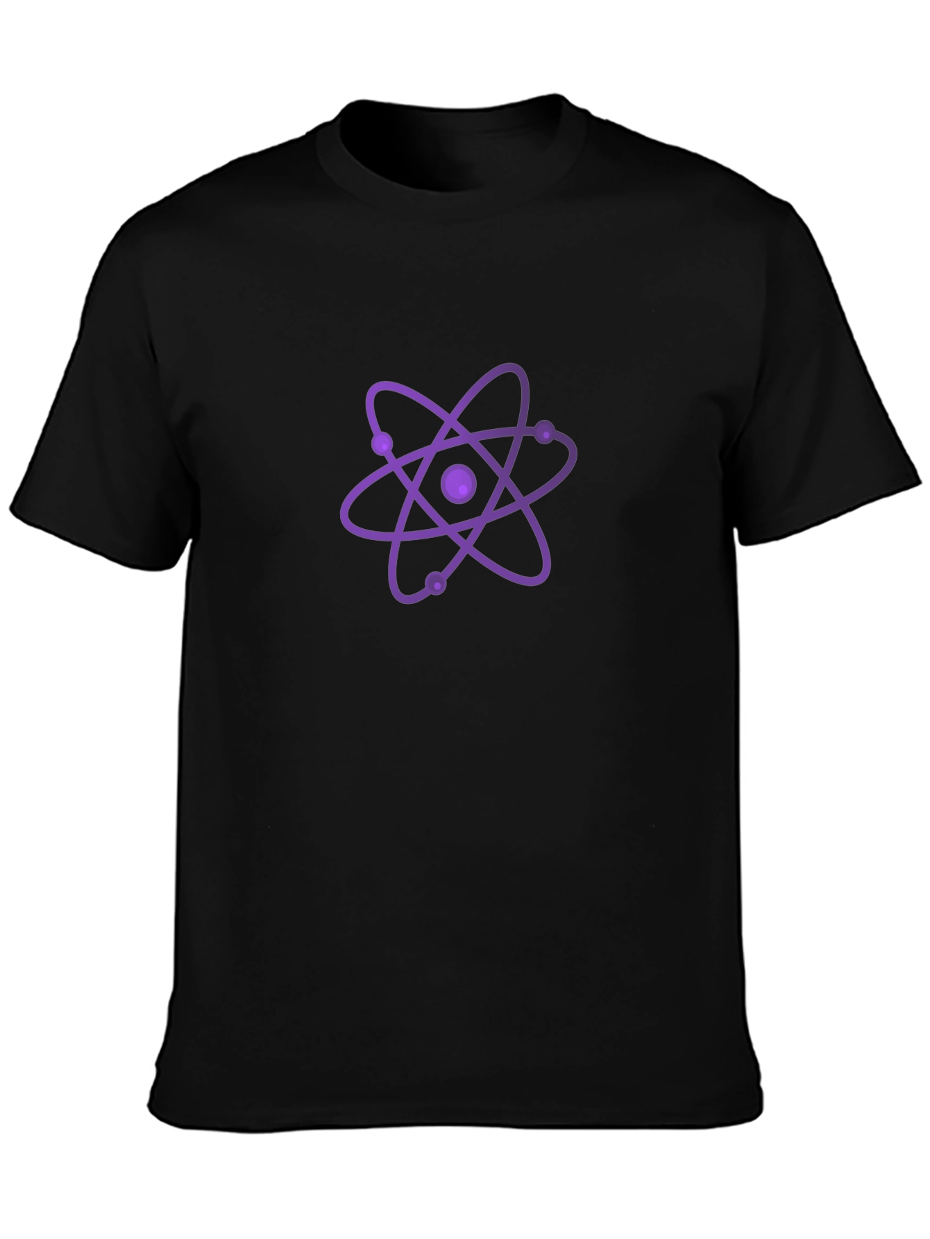 Atom Graphic Black T-Shirt