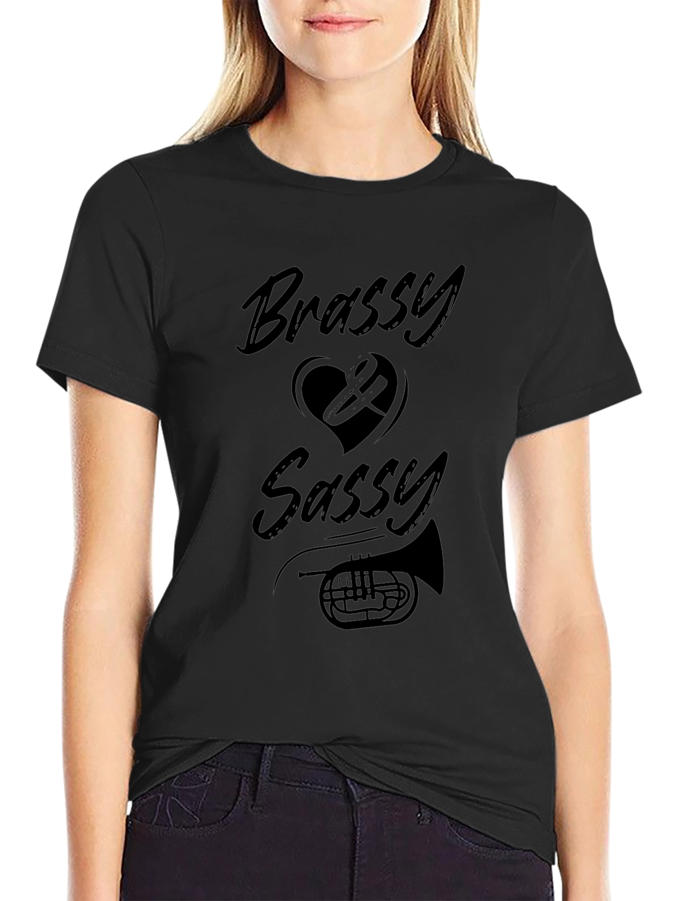 Brassy & Sassy T-Shirt - Music Lover Tee