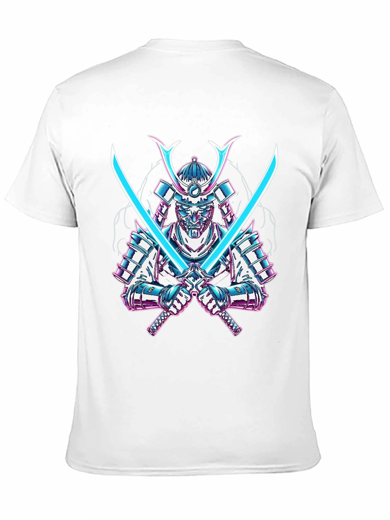 Samurai Warrior Graphic Tee - Black T-Shirt