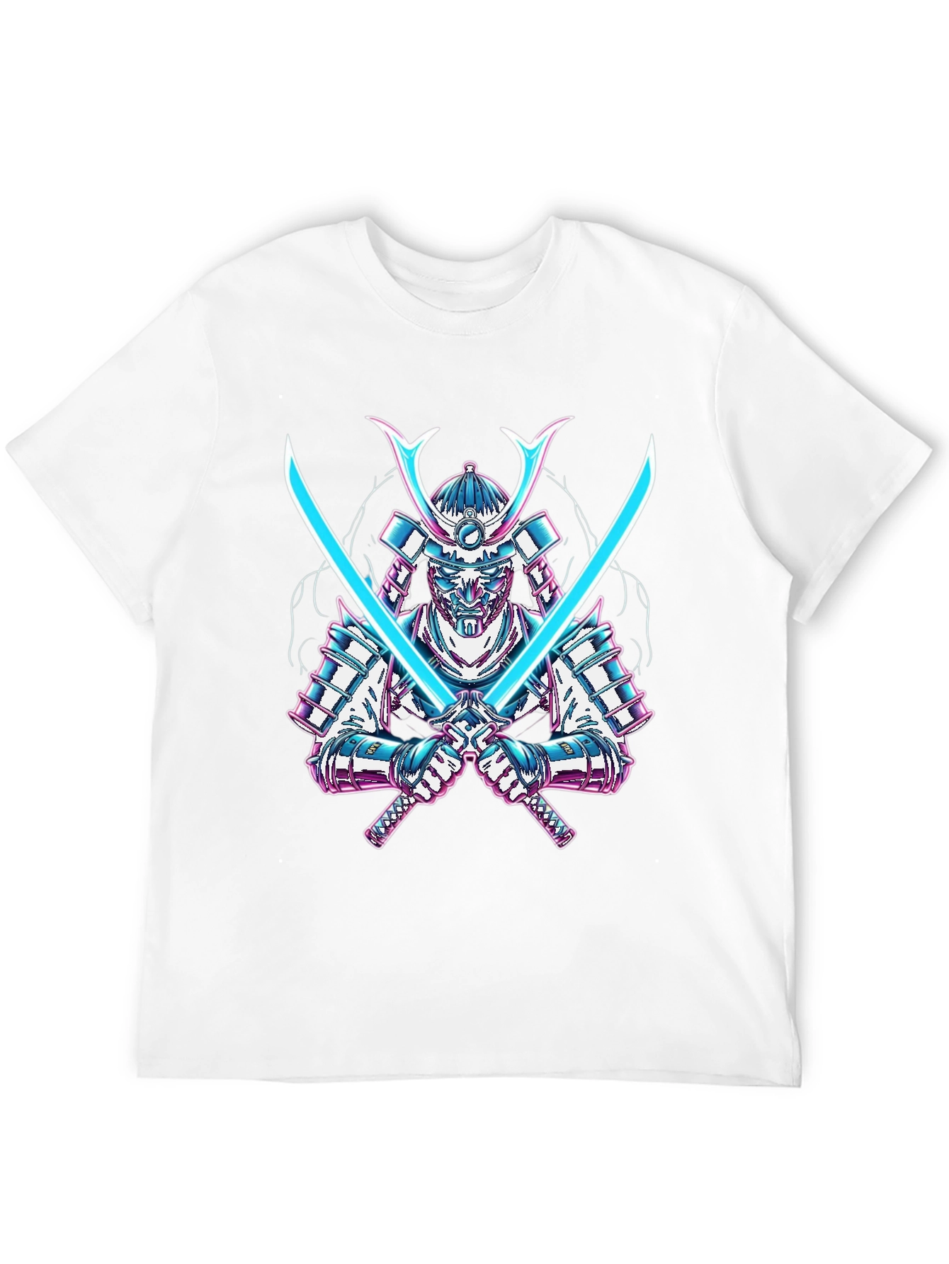 Samurai Warrior Graphic Tee - Black T-Shirt