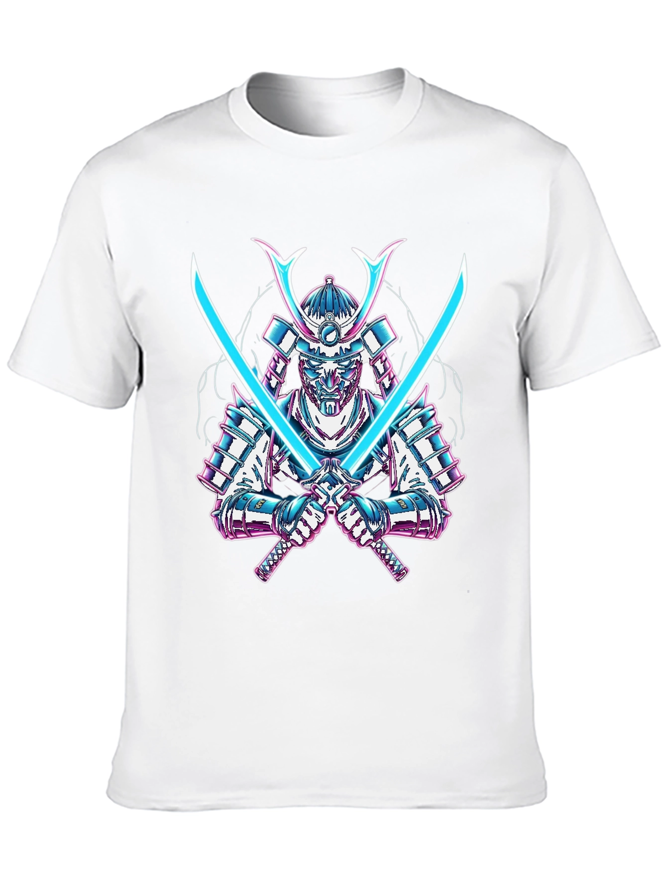 Samurai Warrior Graphic Tee - Black T-Shirt