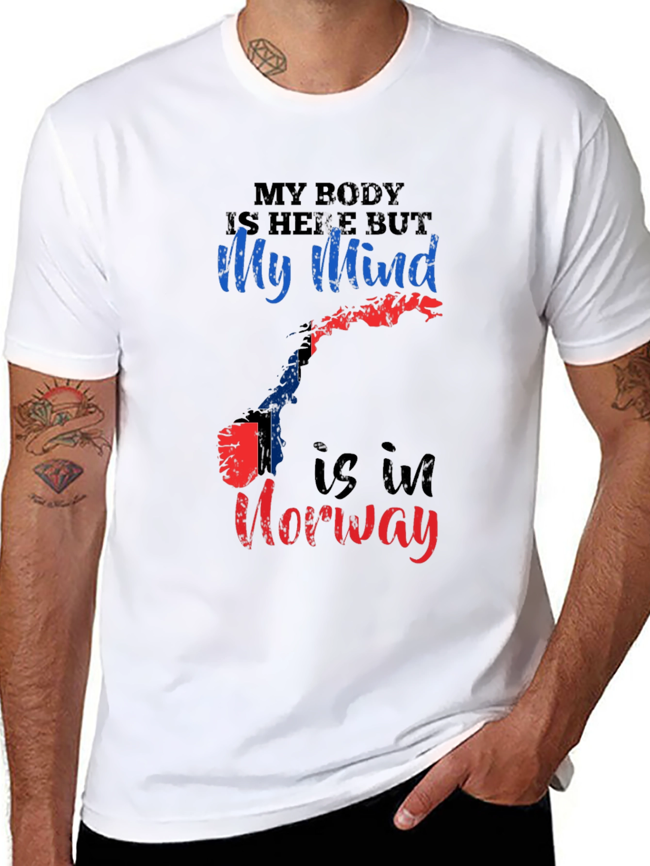 My Mind is in Norway T-Shirt