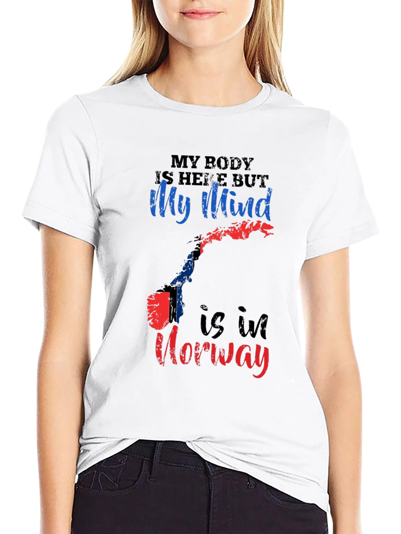 My Mind is in Norway T-Shirt