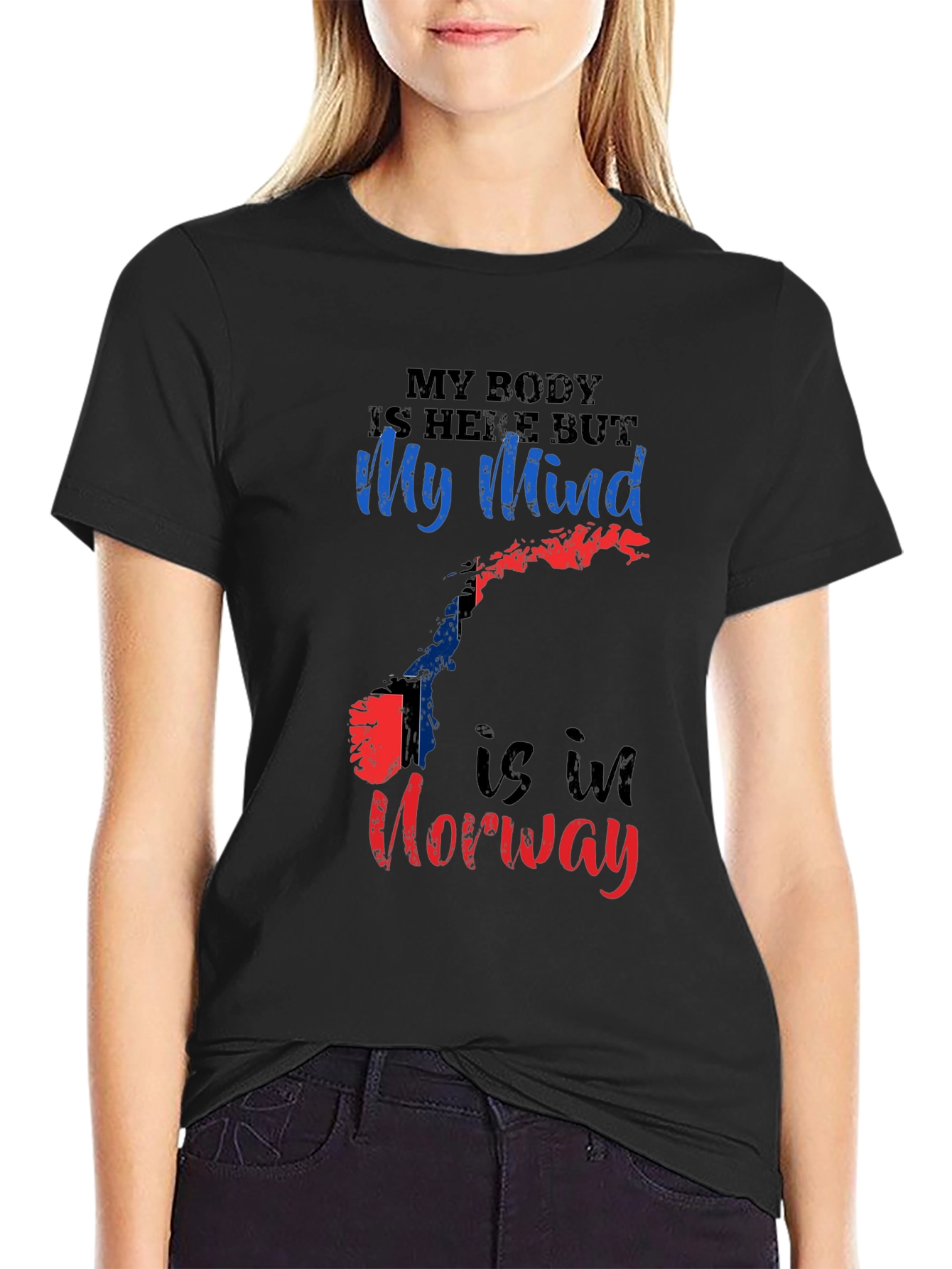 My Mind is in Norway T-Shirt