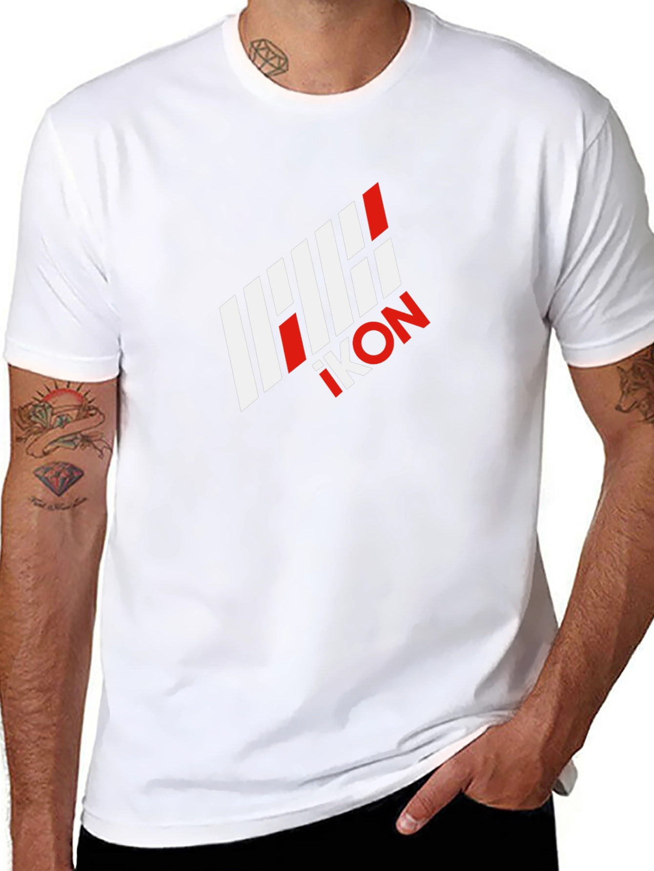 iKON Black Graphic Tee