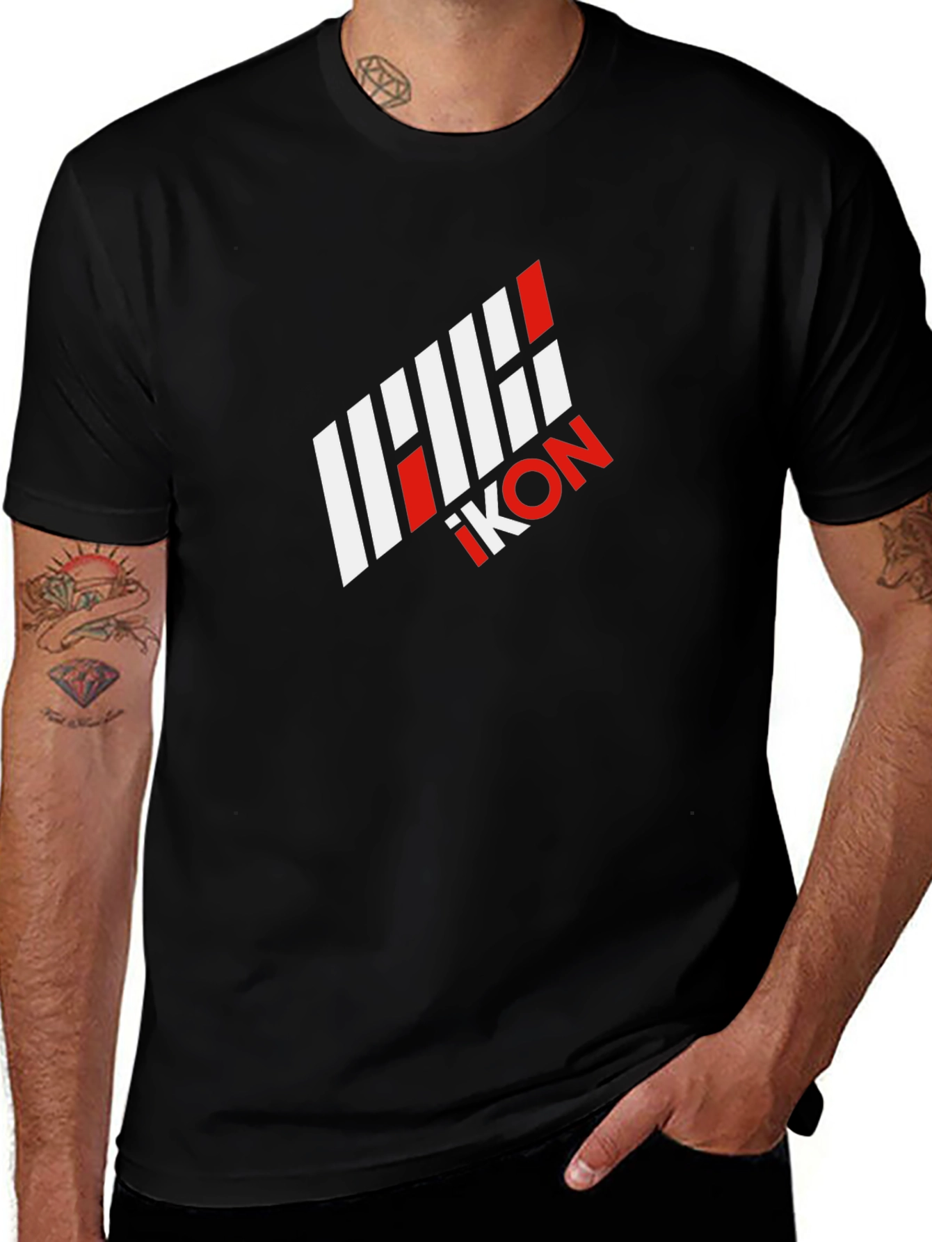 iKON Black Graphic Tee