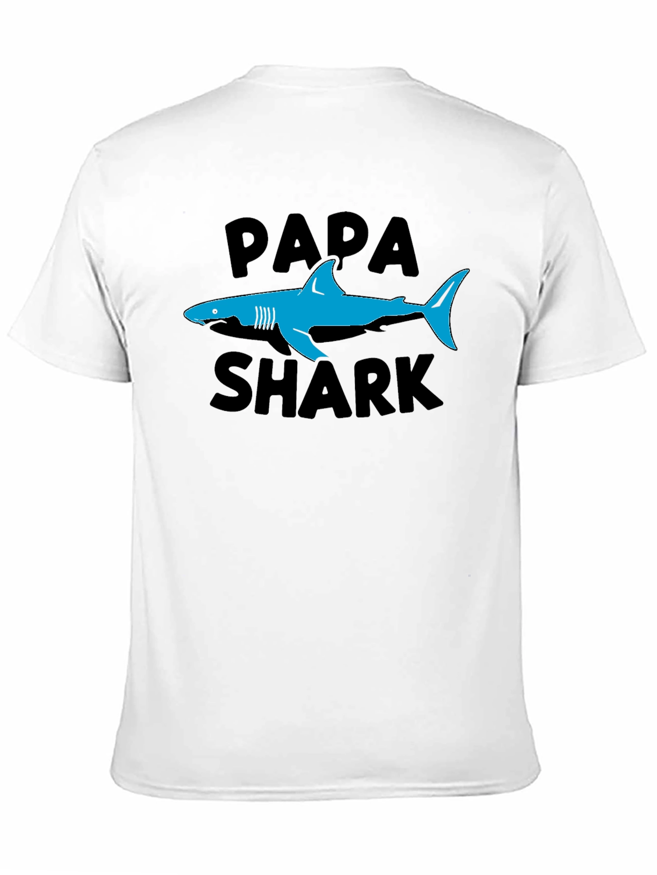 Papa Shark T-Shirt - Family Fun Graphic Tee