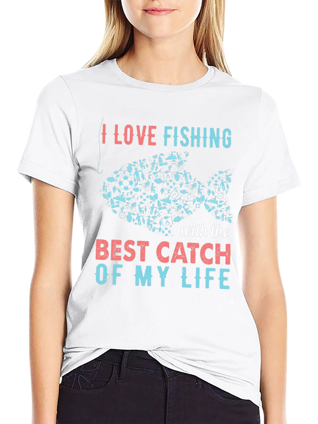 I Love Fishing Best Catch T-Shirt