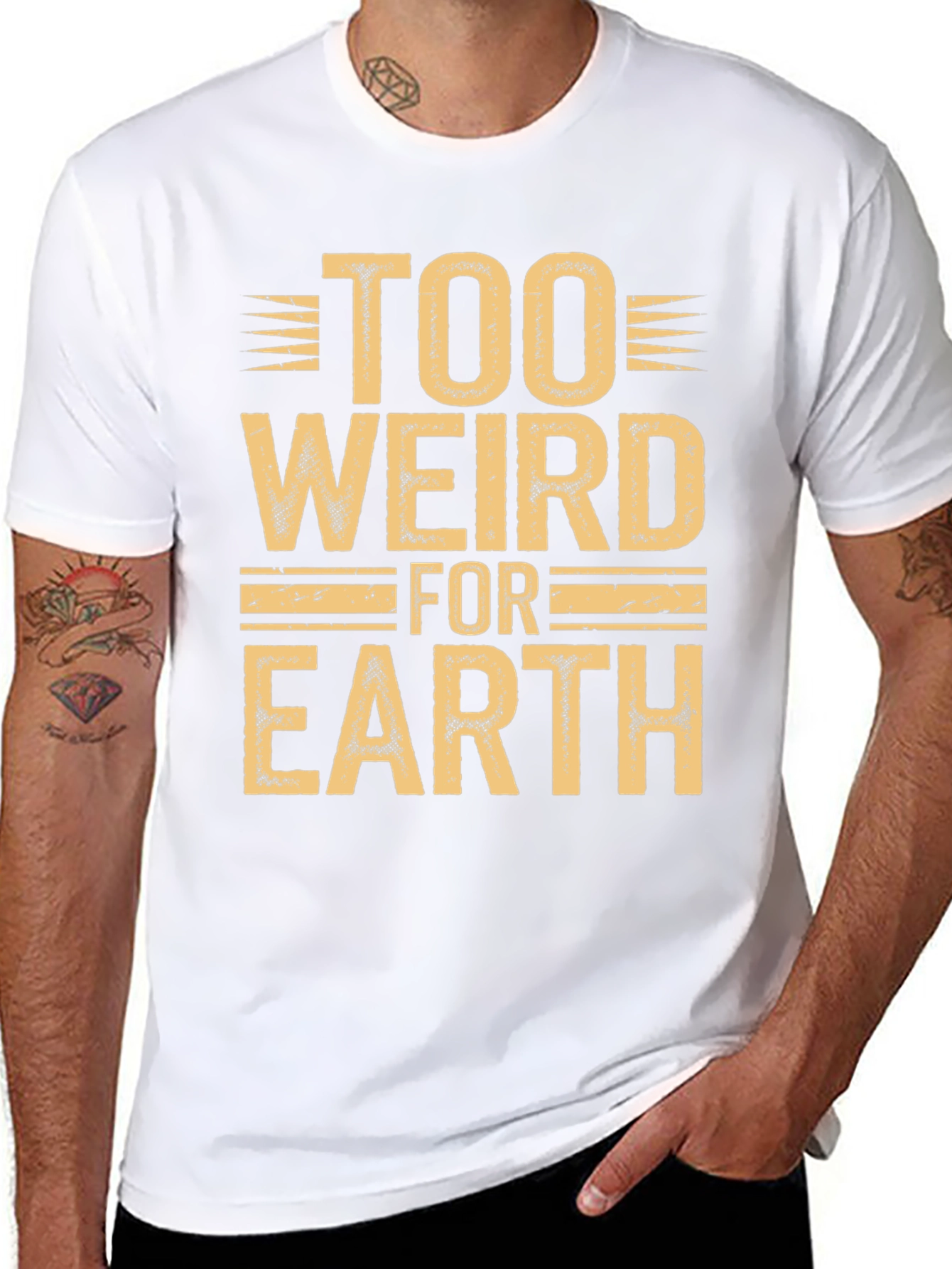 Too Weird For Earth Graphic Tee