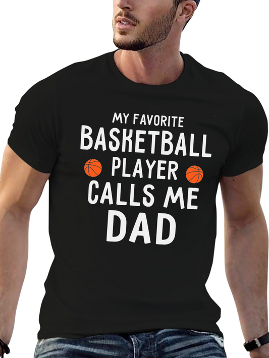 Basketball Dad Graphic T-Shirt