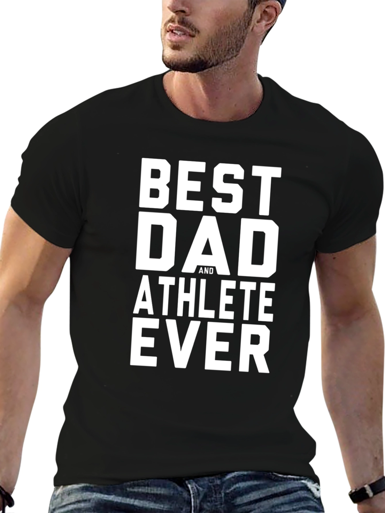 Best Dad Athlete Ever T-Shirt