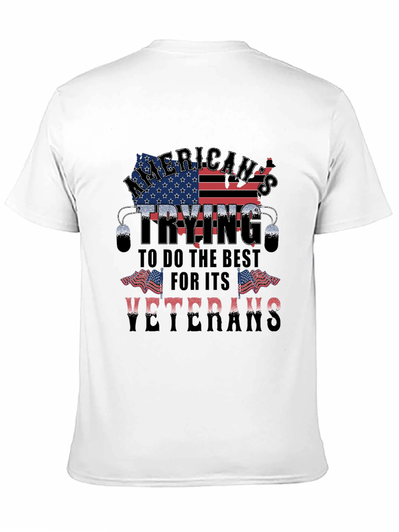 American Veteran Patriotic Graphic Tee
