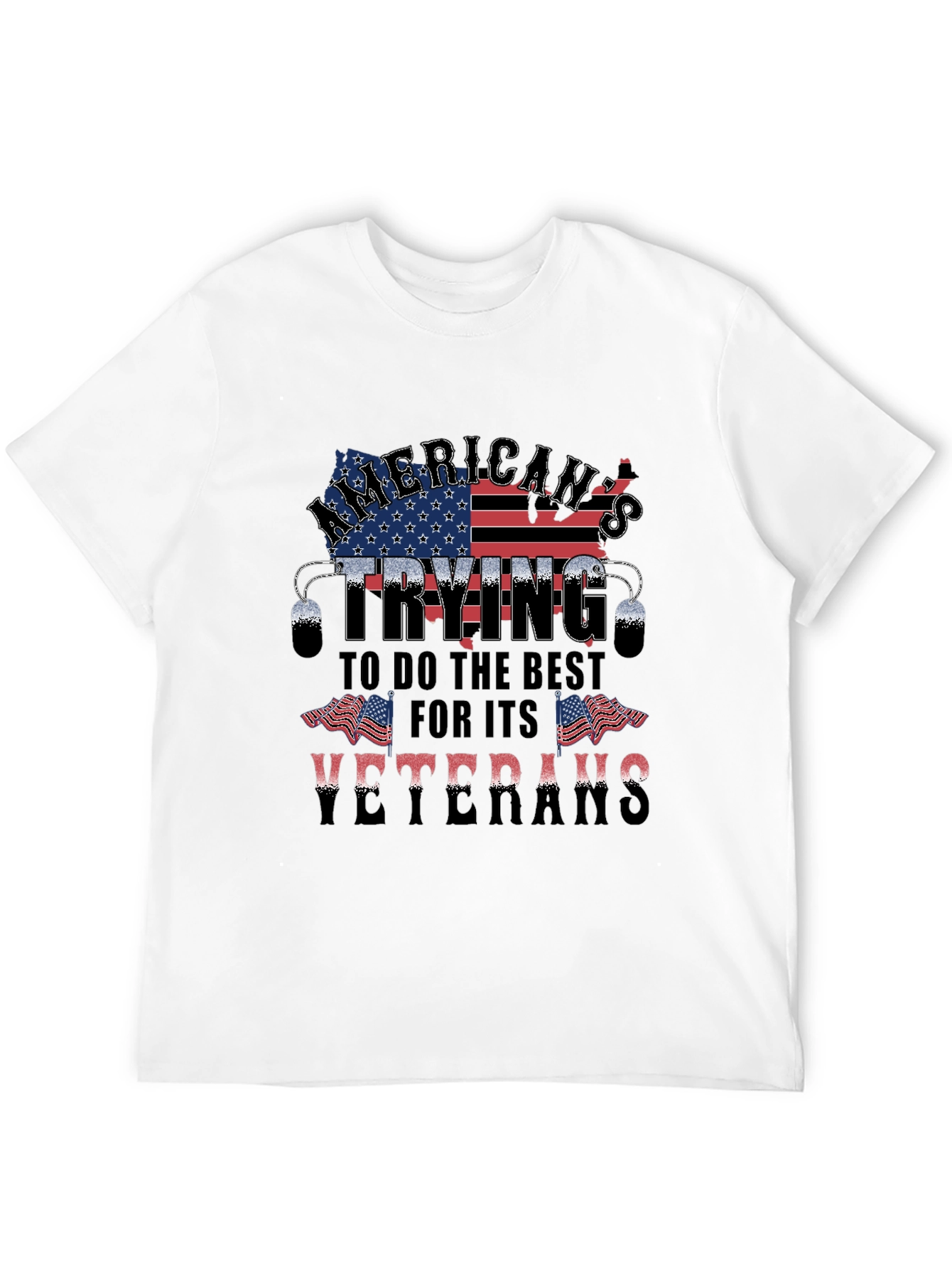 American Veteran Patriotic Graphic Tee