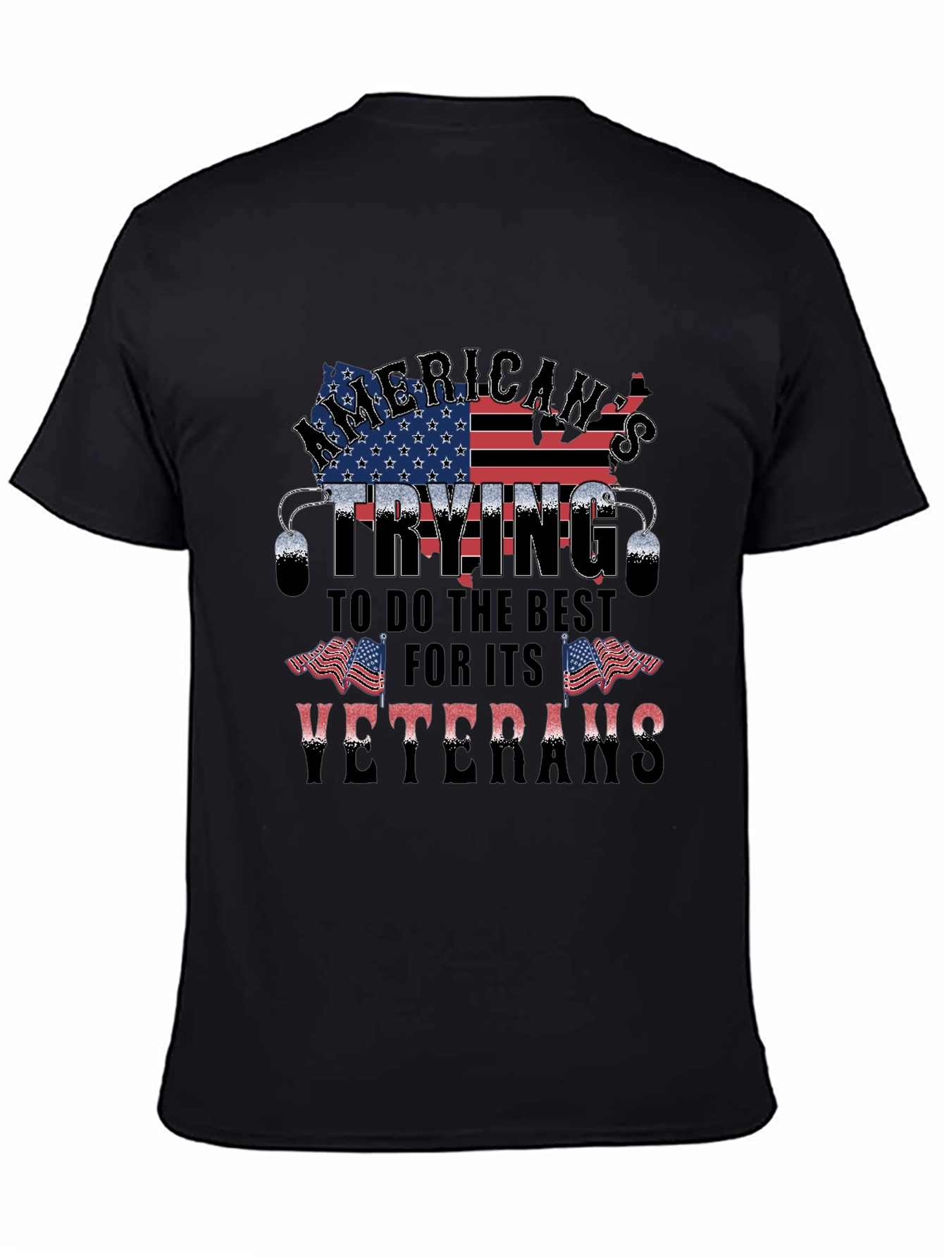 American Veteran Patriotic Graphic Tee