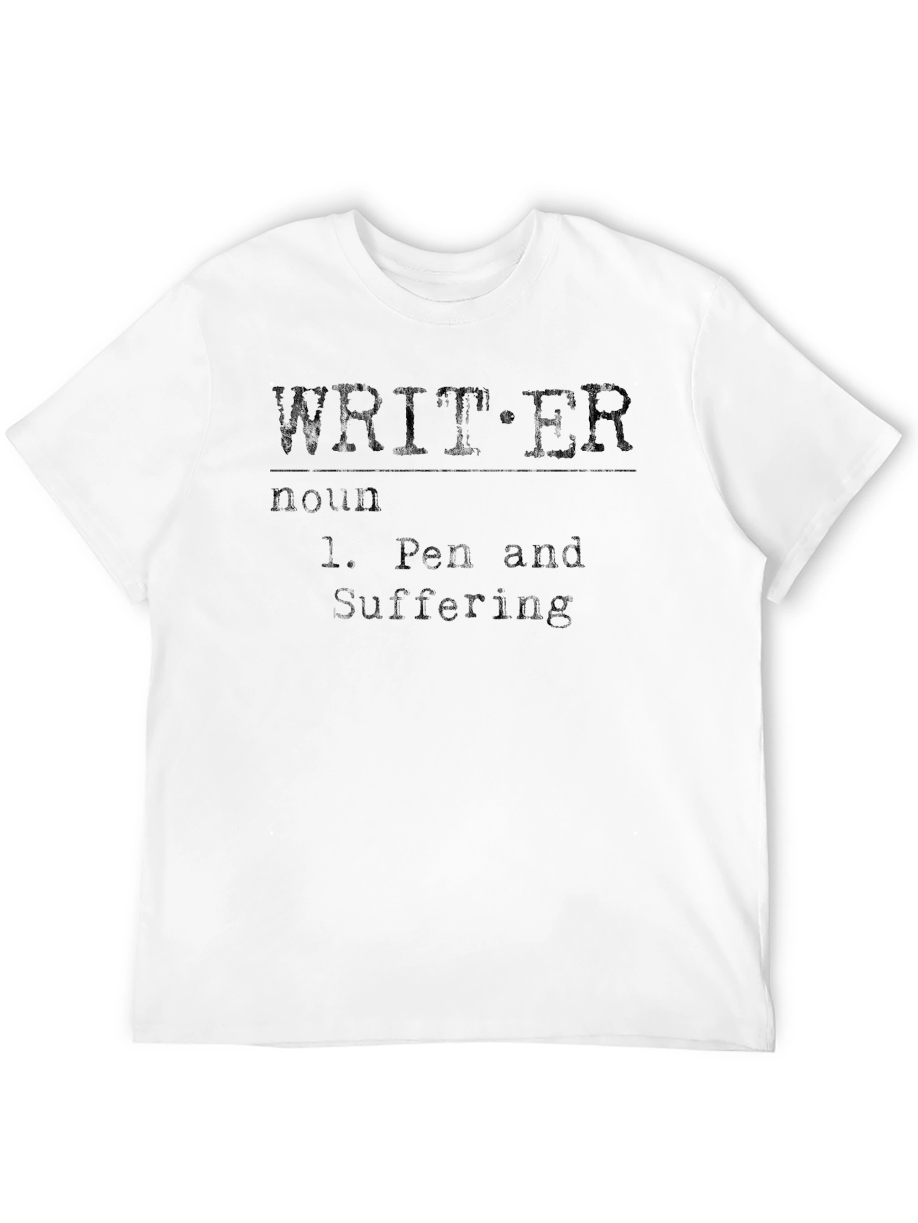 Writer Definition Black Graphic Tee