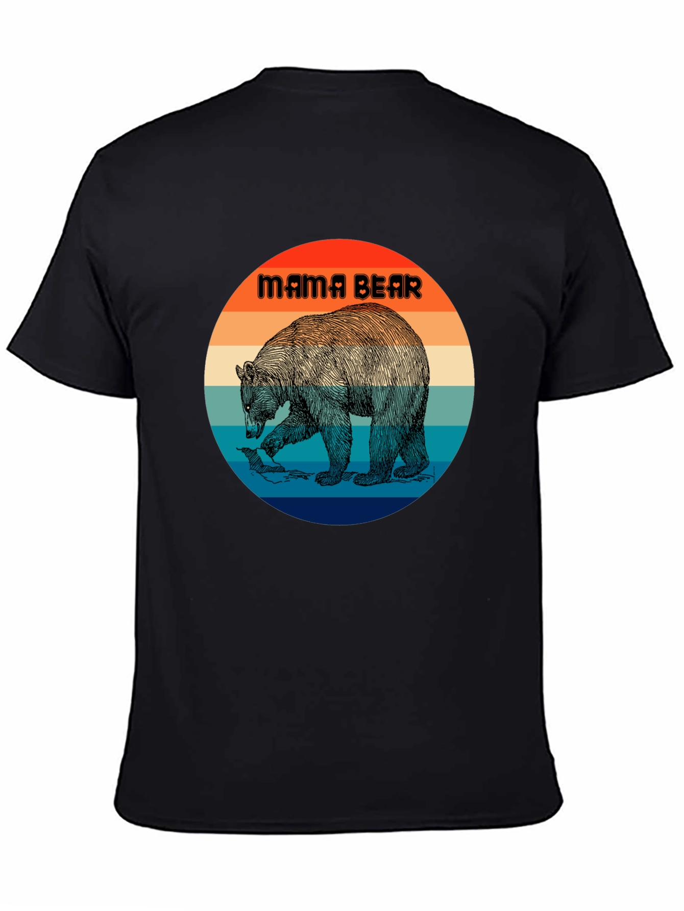 Mama Bear Graphic T-Shirt