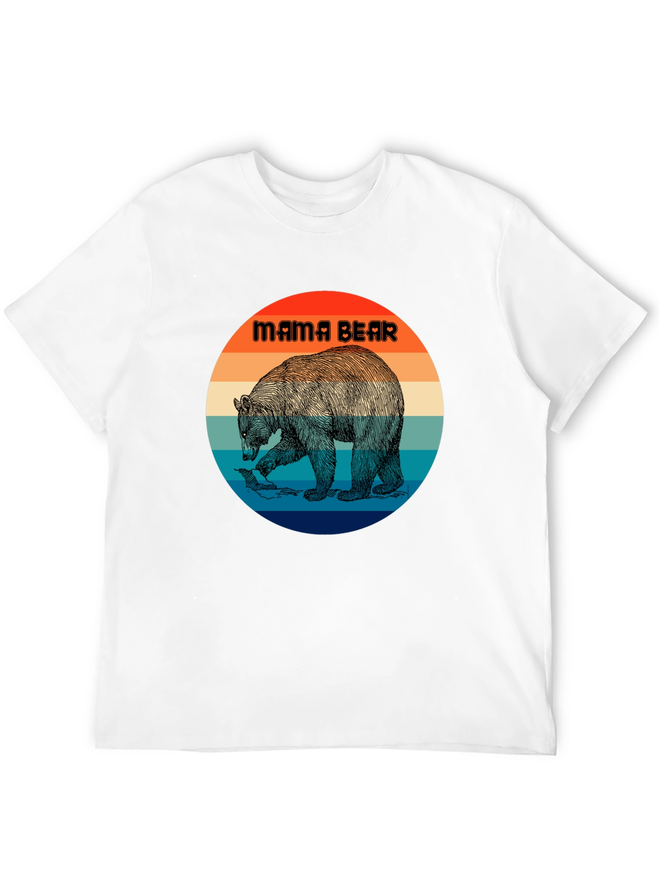 Mama Bear Graphic T-Shirt