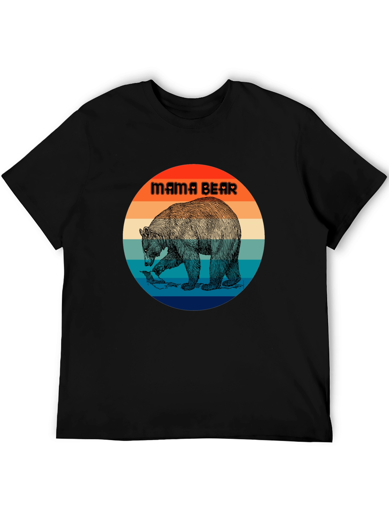 Mama Bear Graphic T-Shirt