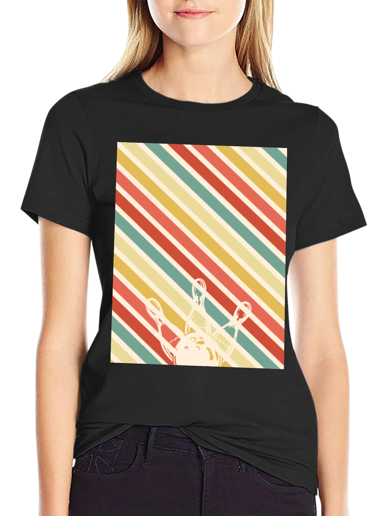 Retro Bowling T-Shirt - Strike Style