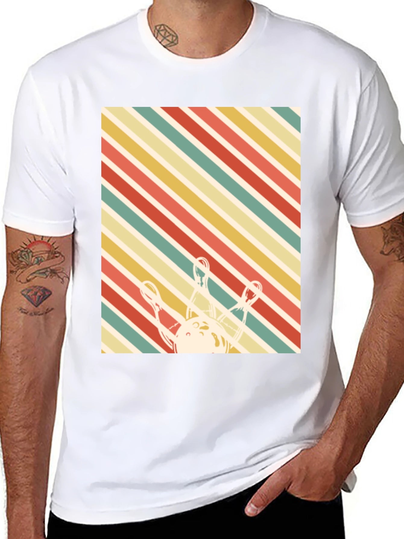 Retro Bowling T-Shirt - Strike Style
