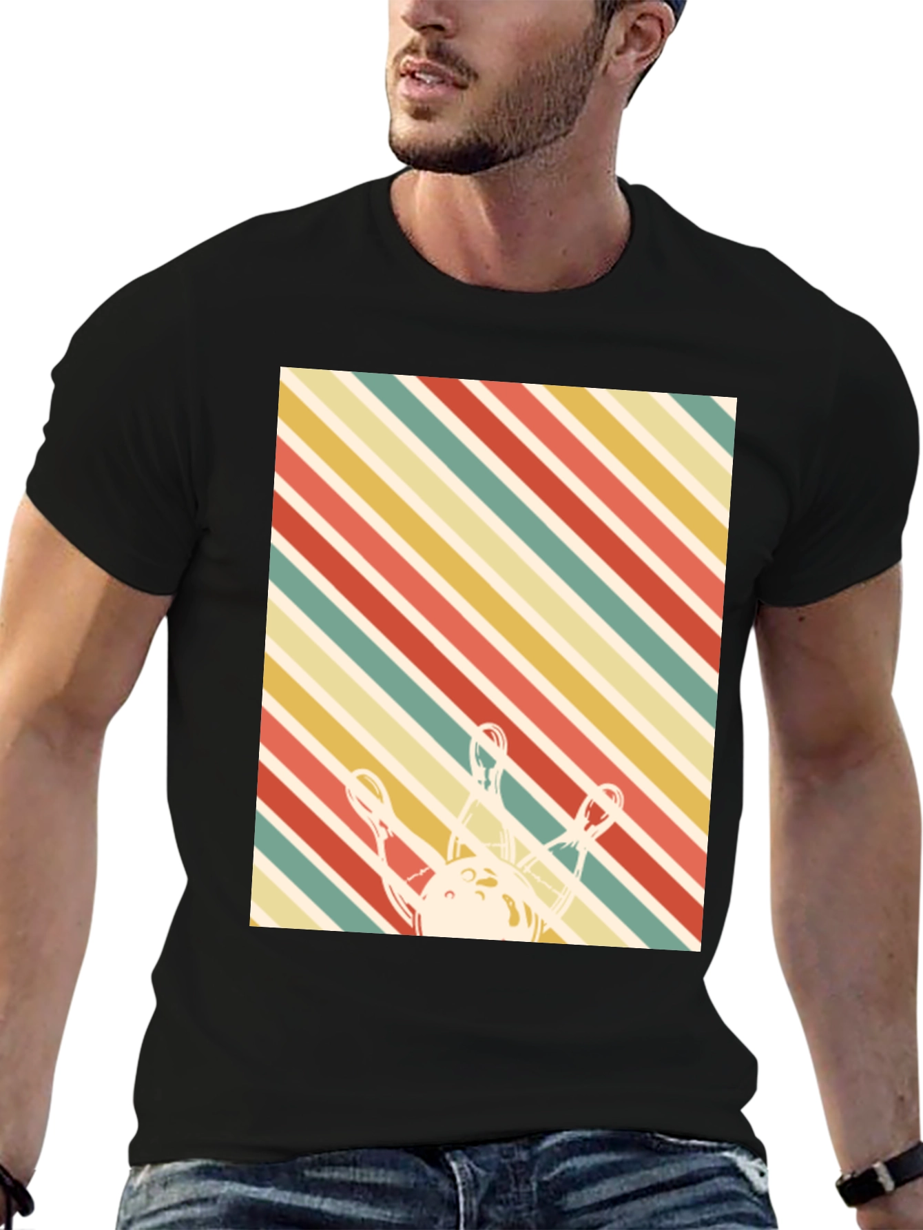 Retro Bowling T-Shirt - Strike Style