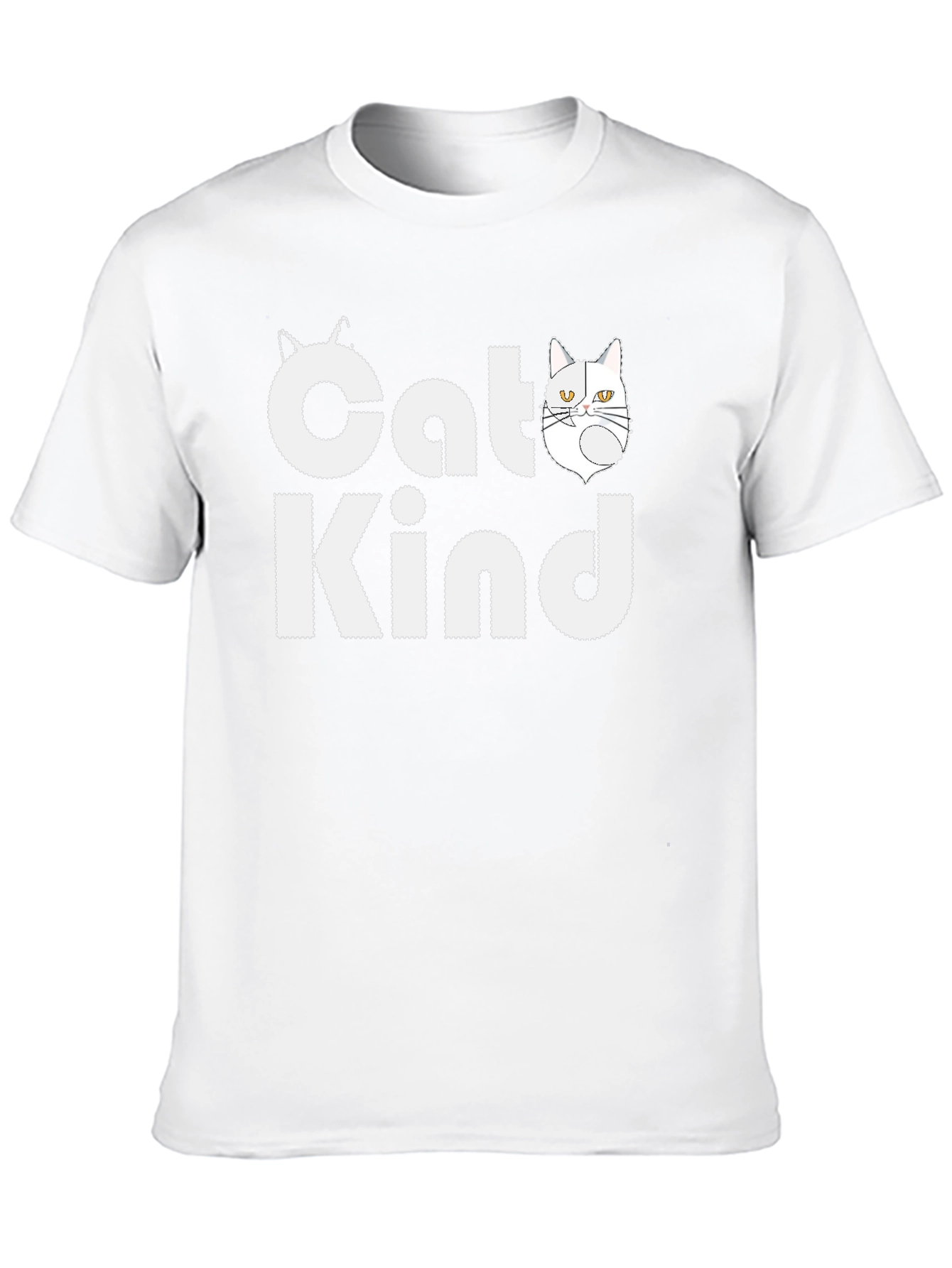Cat Kind T-Shirt - Black Graphic Tee