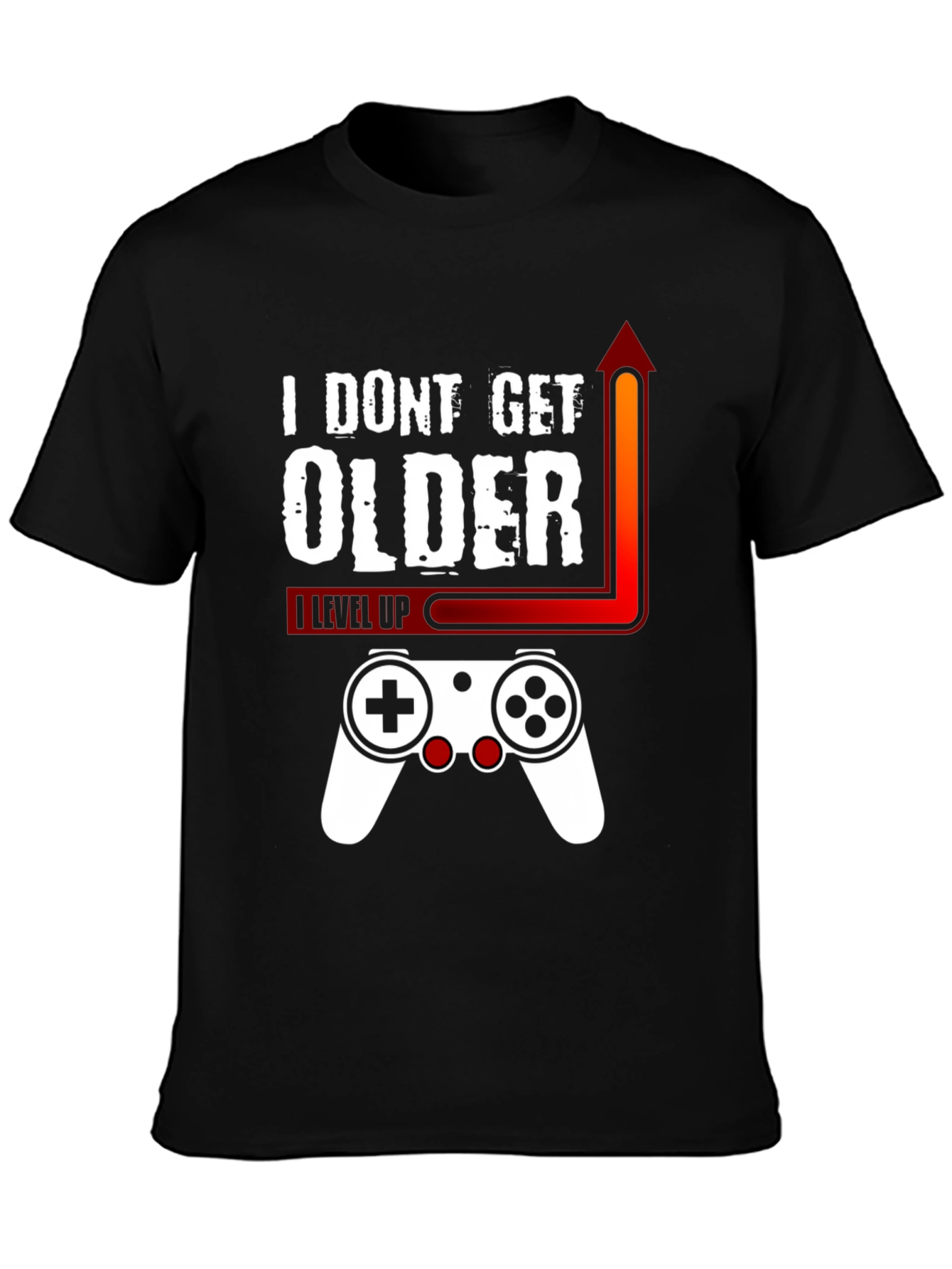 Level Up Gamer Black T-Shirt