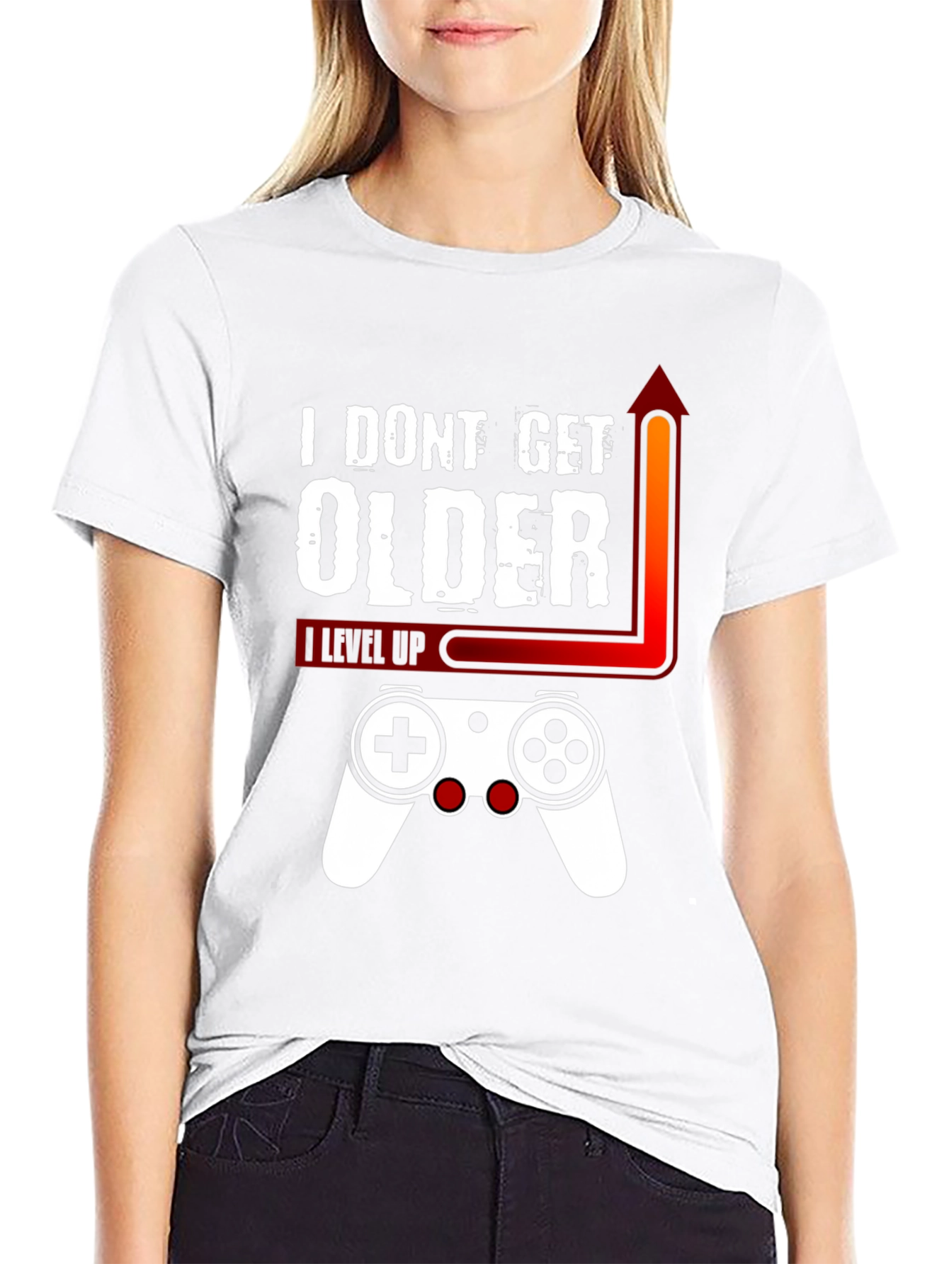 Level Up Gamer Black T-Shirt
