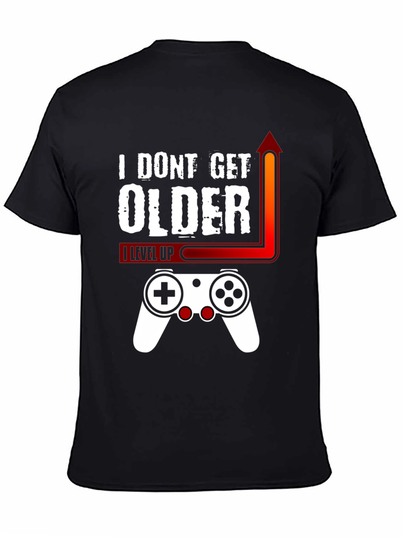 Level Up Gamer Black T-Shirt