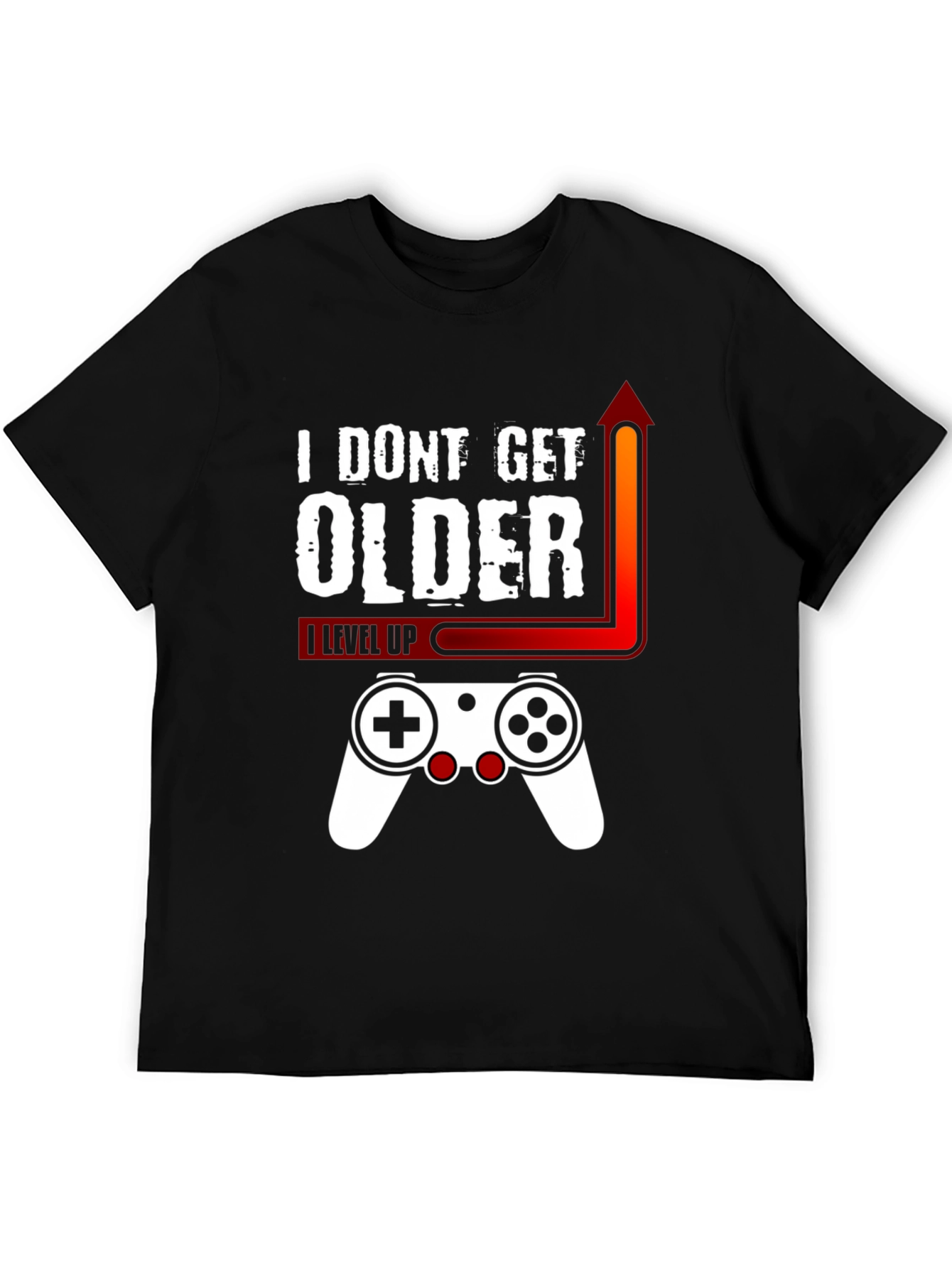 Level Up Gamer Black T-Shirt