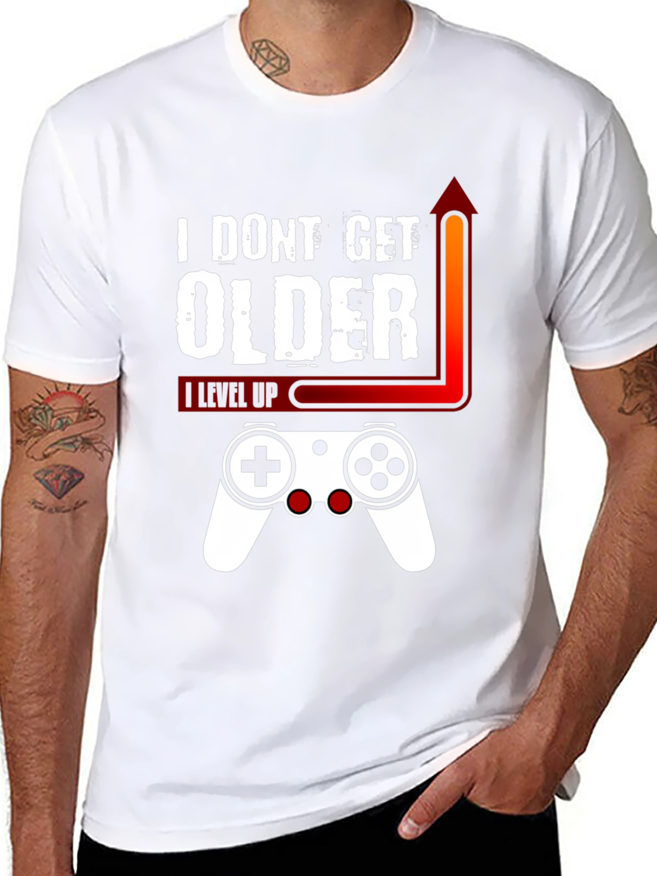 Level Up Gamer Black T-Shirt