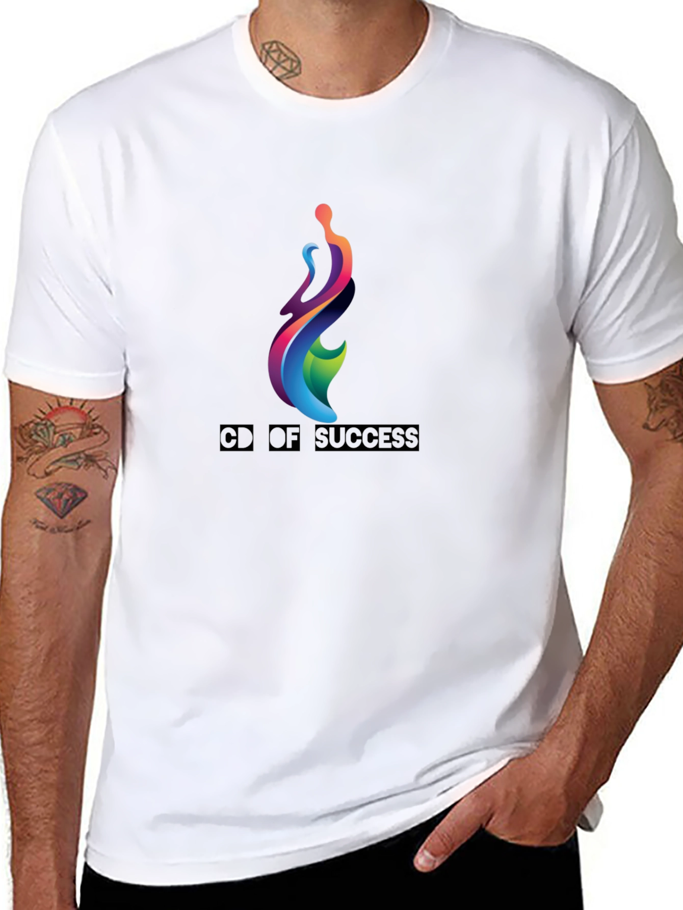 CD of Success Black Graphic Tee