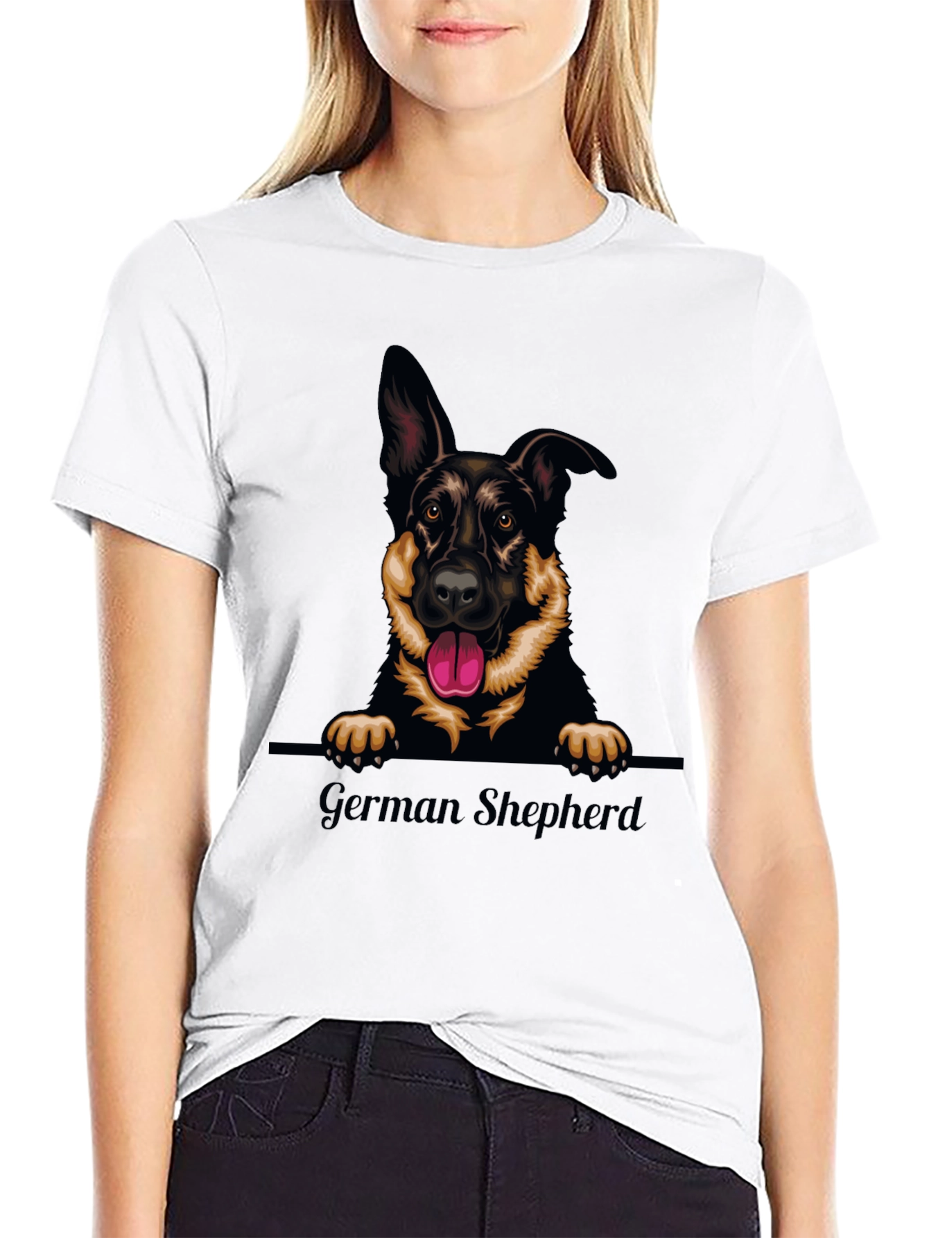 German Shepherd Graphic Tee