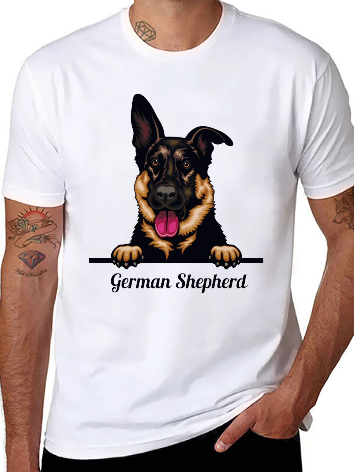 German Shepherd Graphic Tee