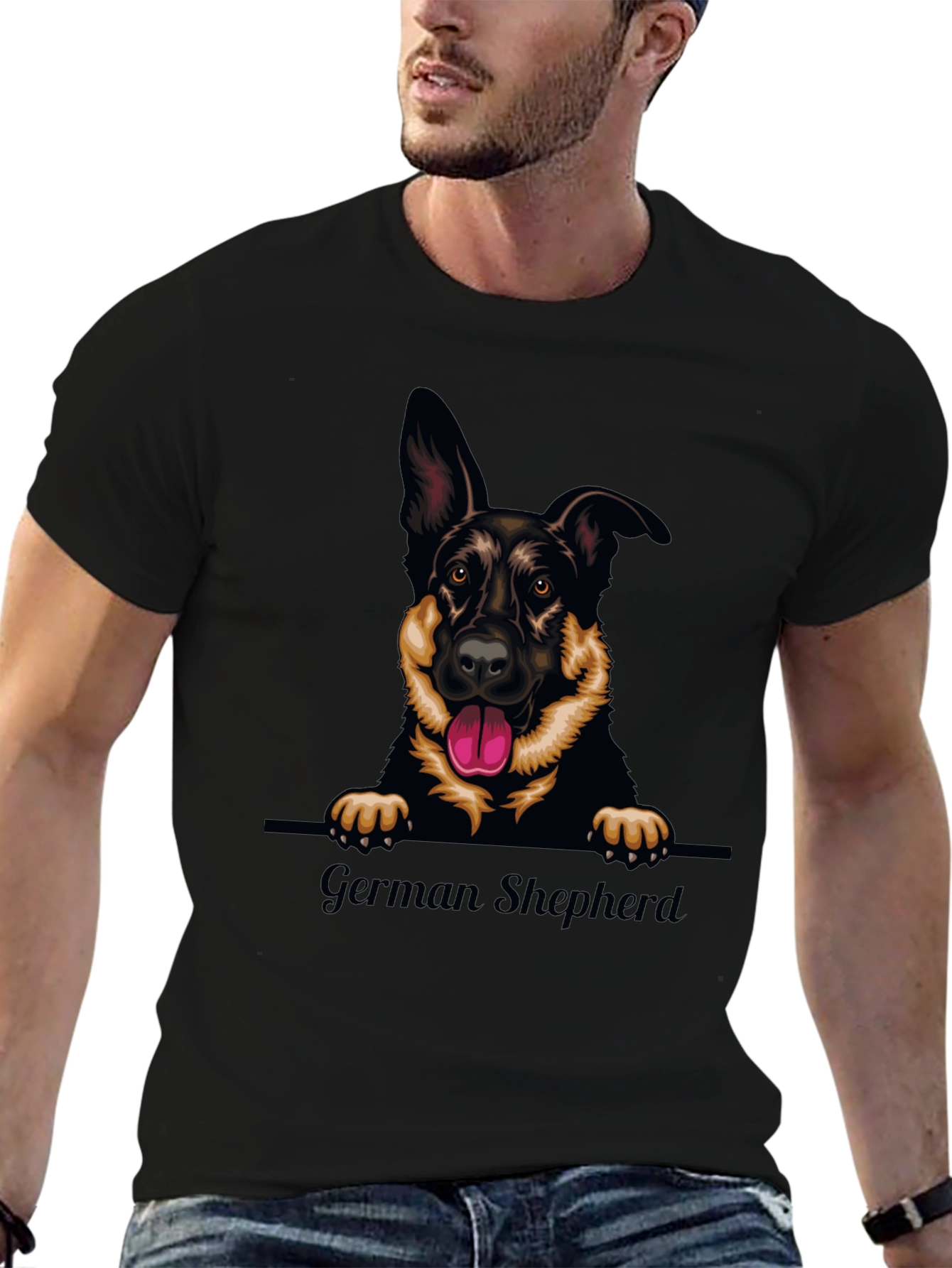 German Shepherd Graphic Tee