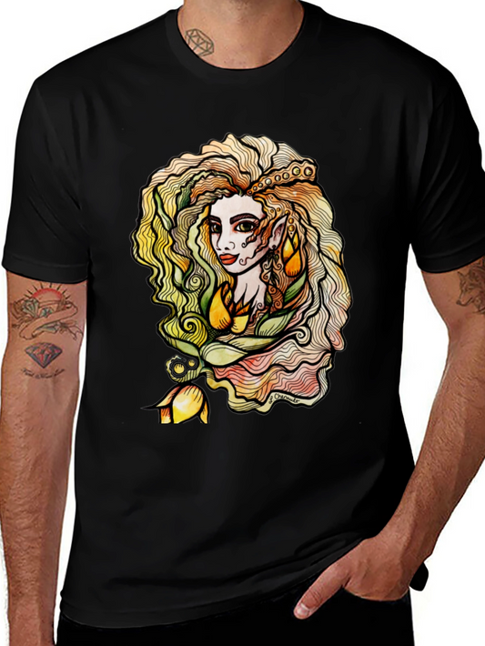 Mystic Elf Black T-Shirt