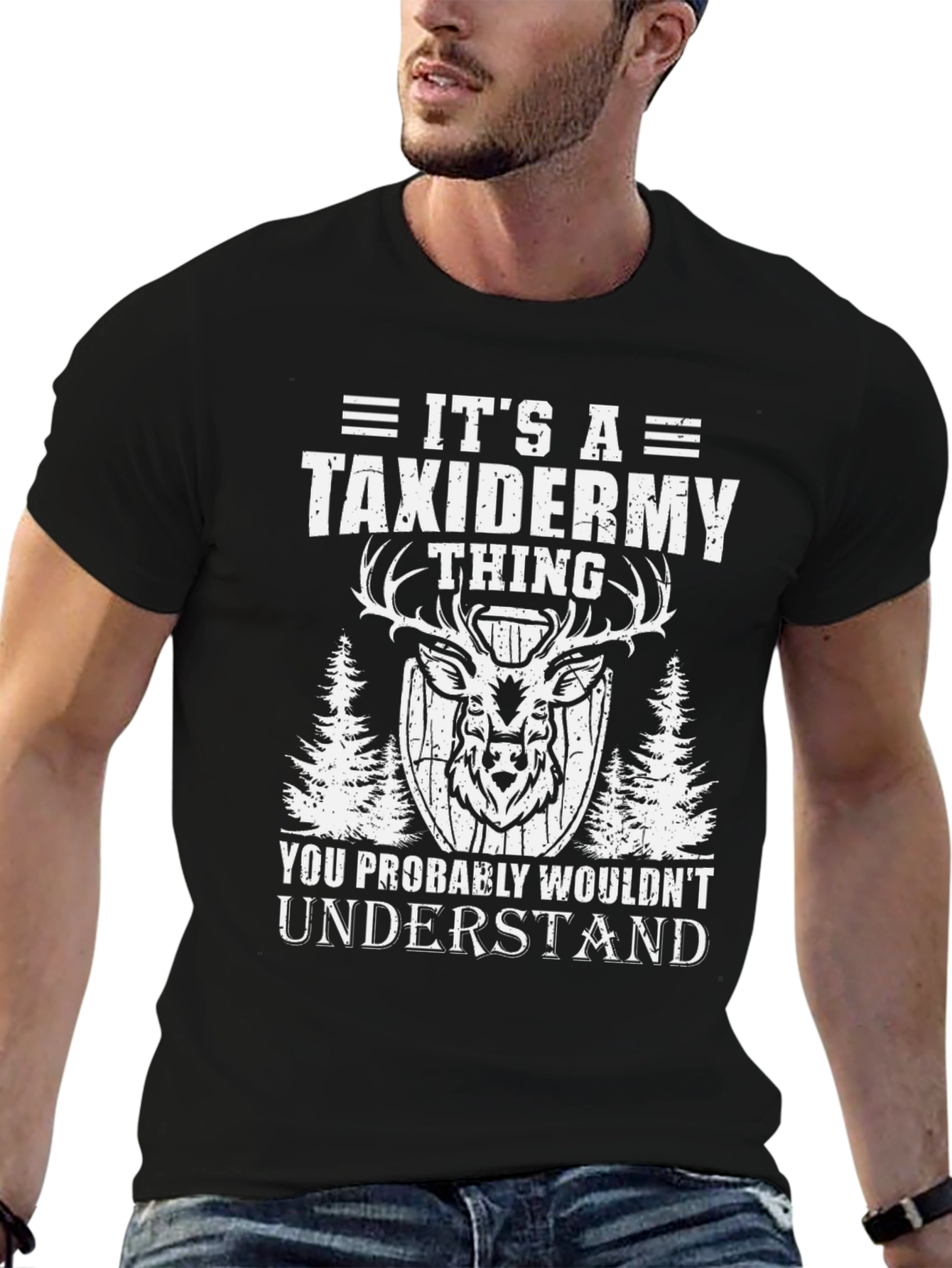 Its A Taxidermy Thing Black T-Shirt