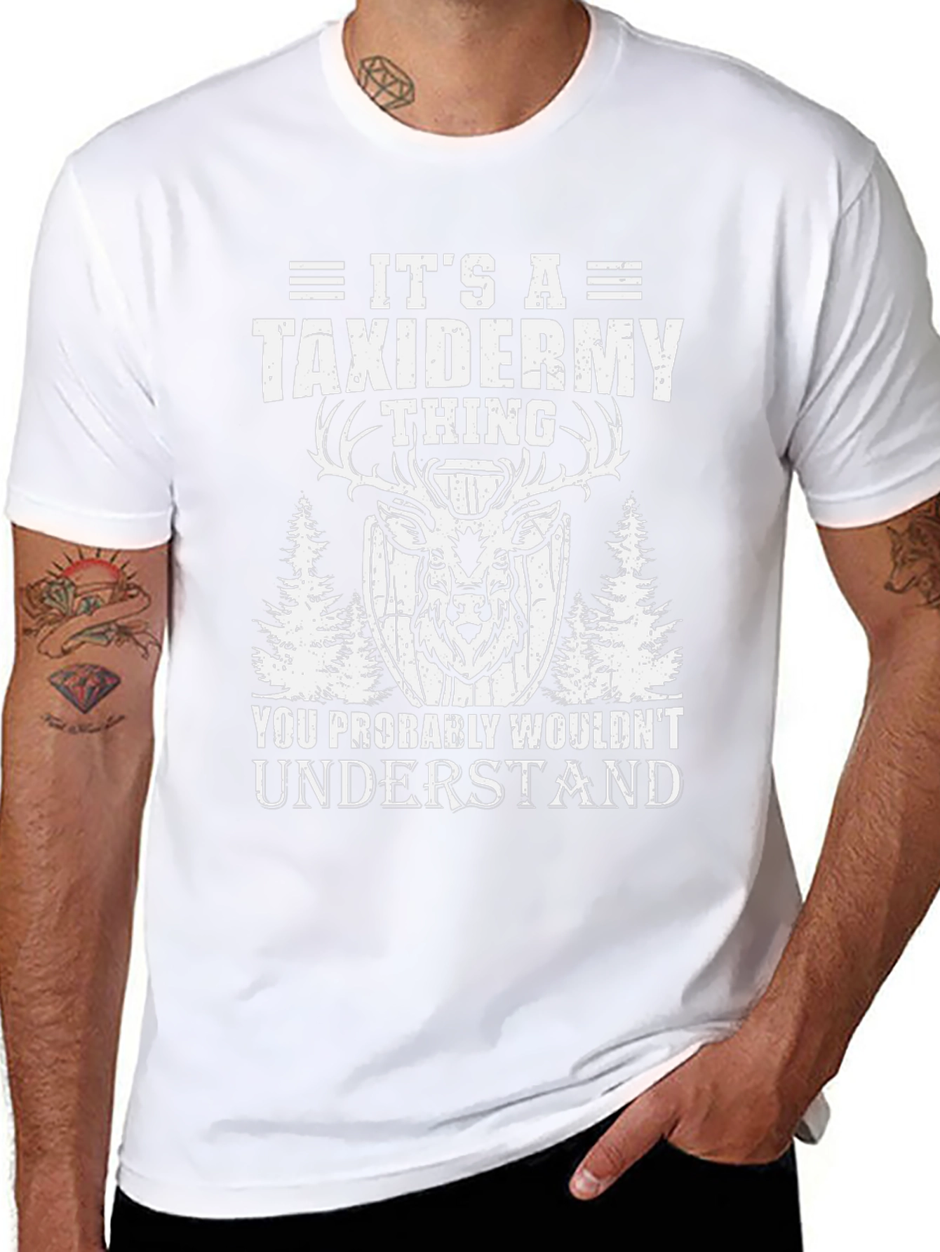 Its A Taxidermy Thing Black T-Shirt
