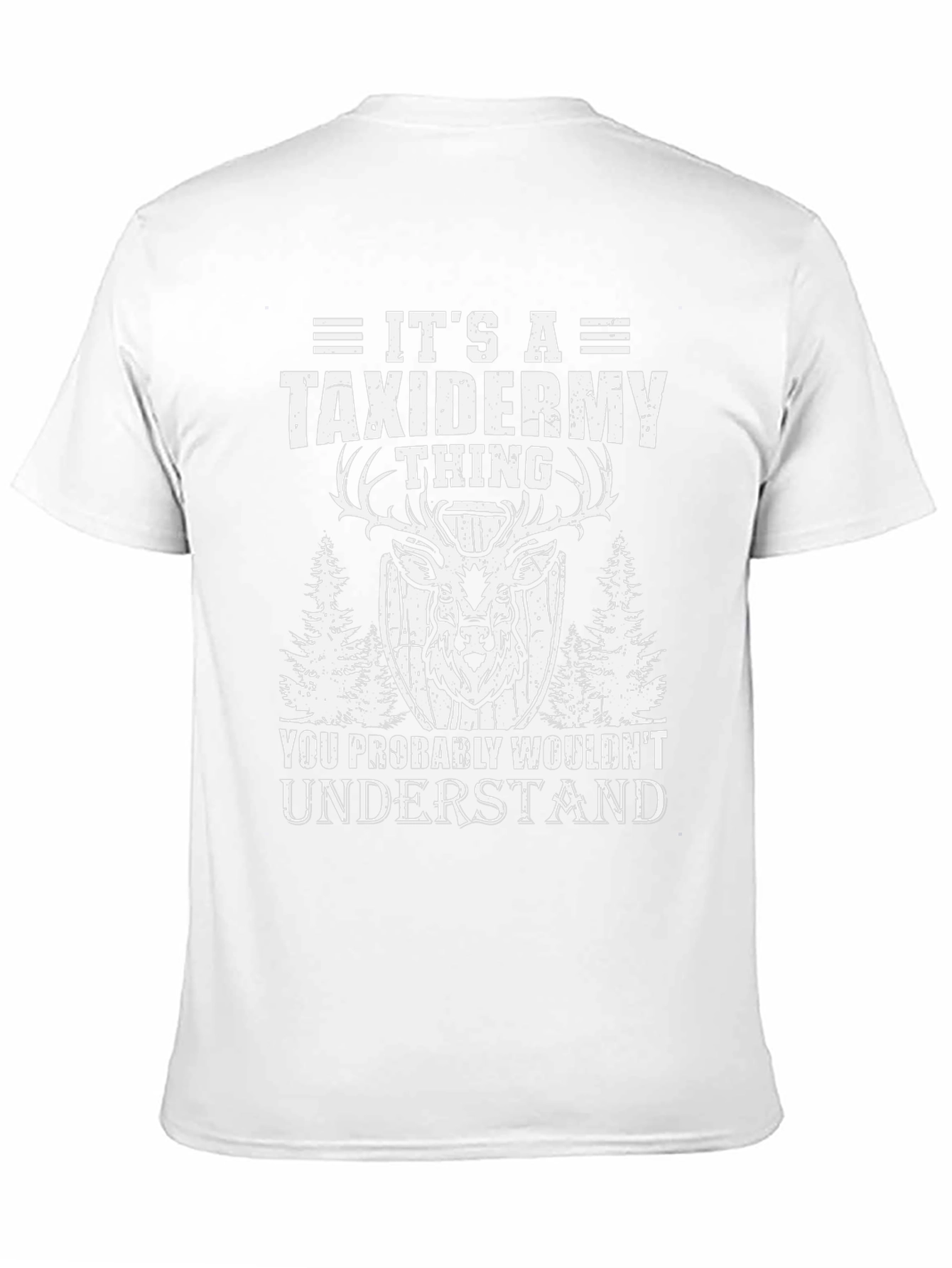 Its A Taxidermy Thing Black T-Shirt