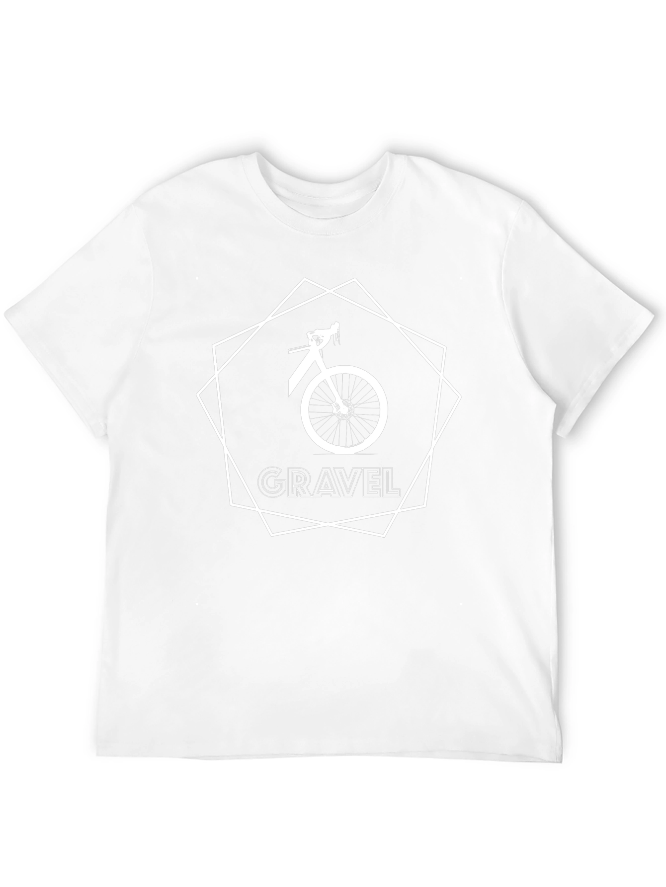 Gravel Bike Graphic Tee - Cycling Enthusiast Shirt