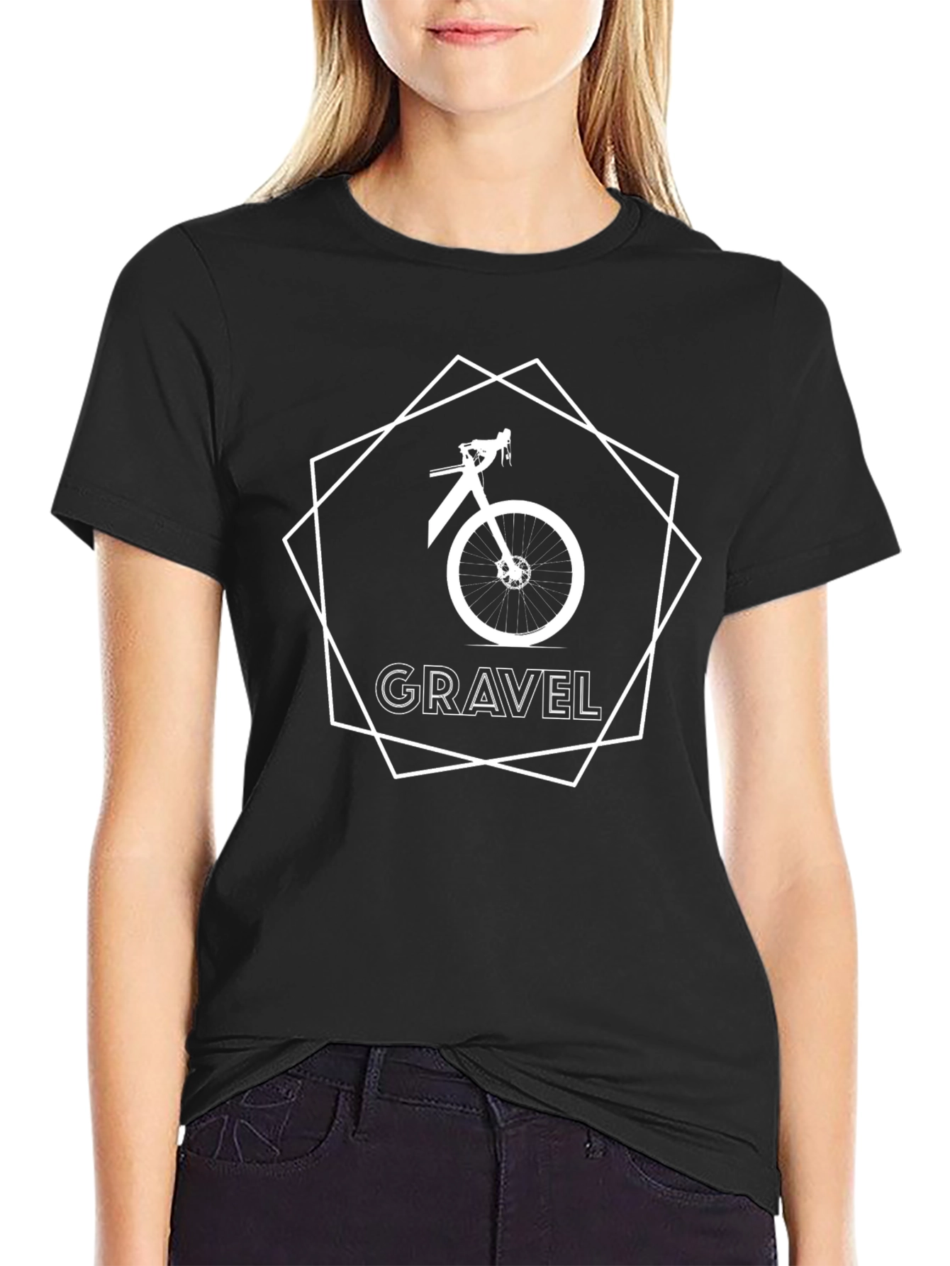 Gravel Bike Graphic Tee - Cycling Enthusiast Shirt